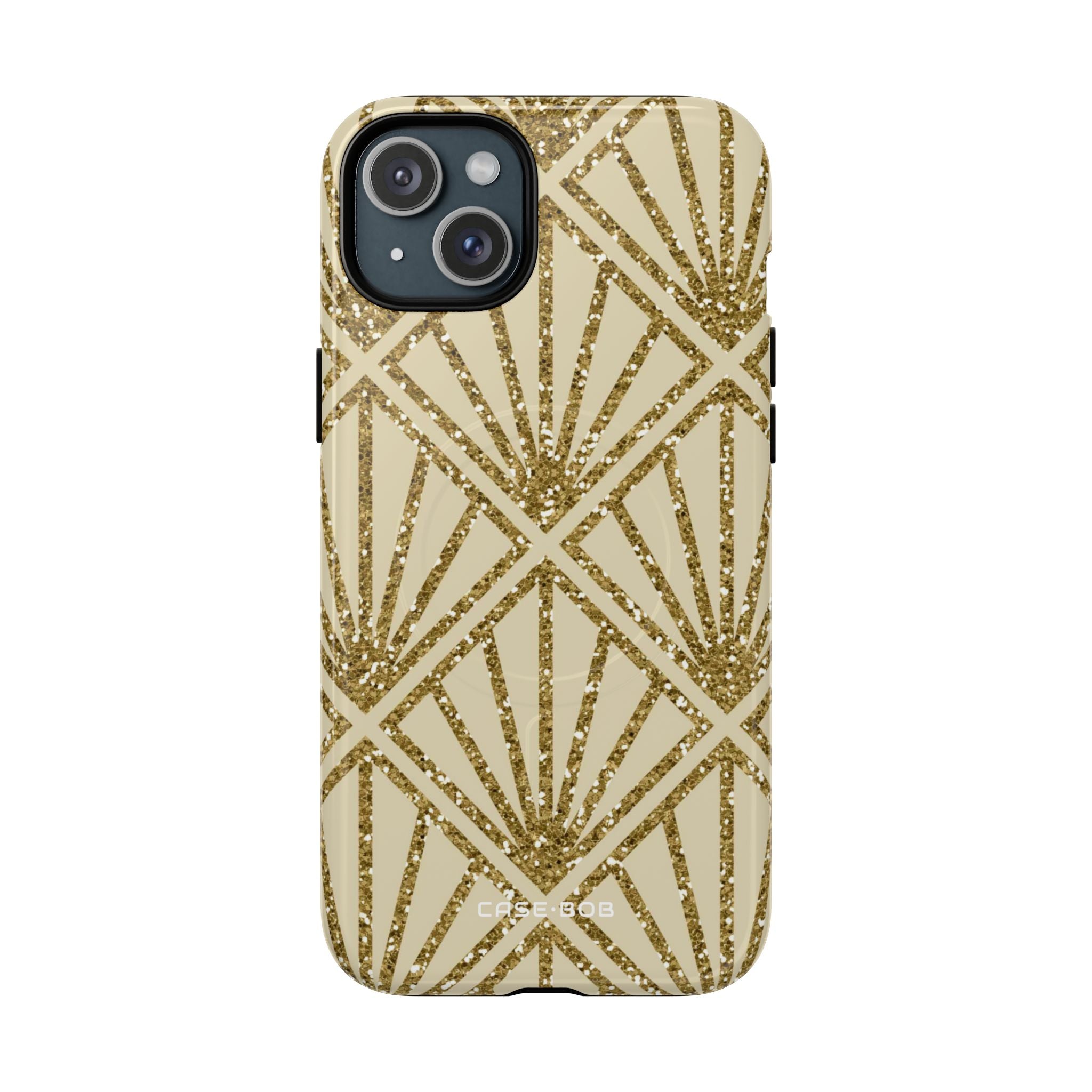 Gold Diamant Strahlen iPhone 15 Plus Case - Tough+