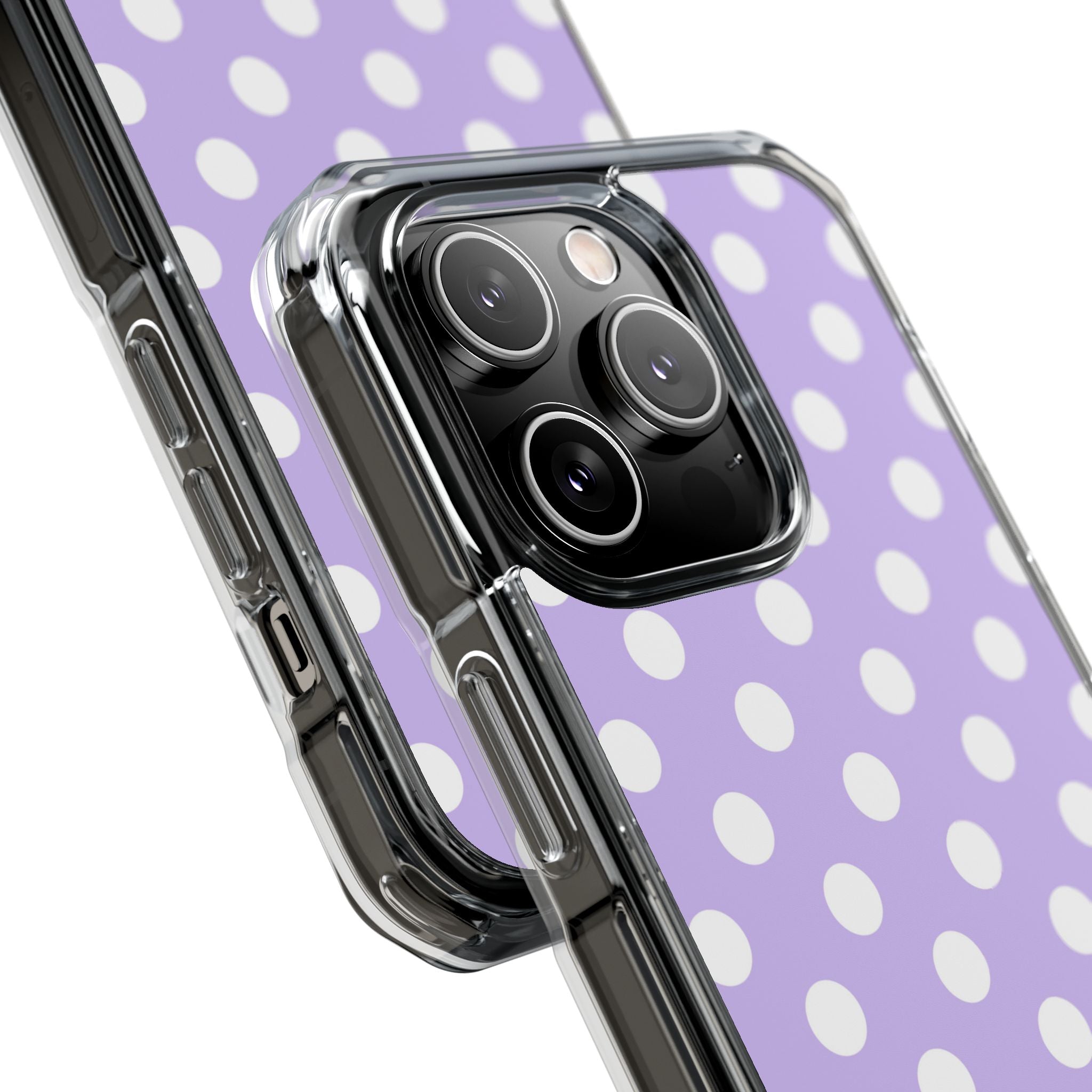 Lavender Polka Grid · Impact Telefoncover til iPhone · Magsafe