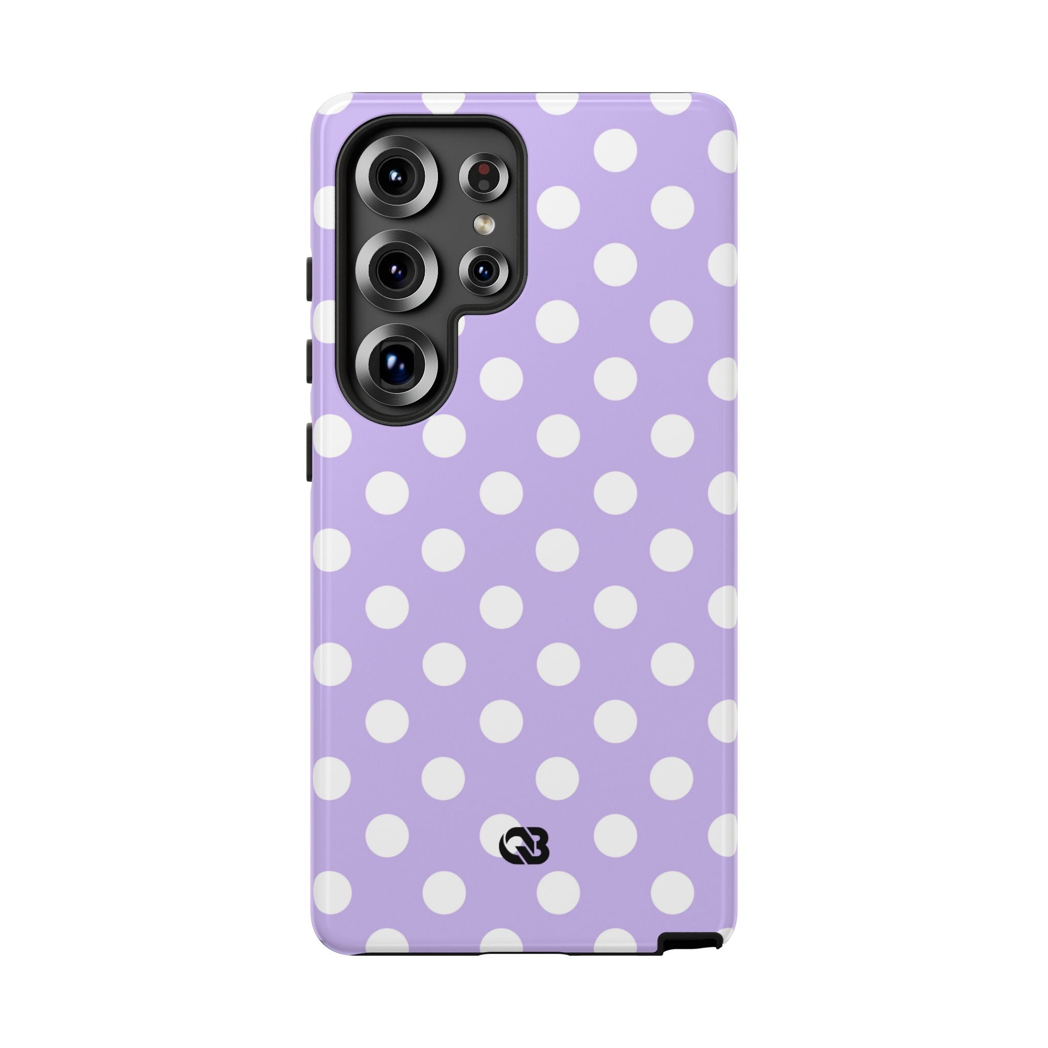 Lavender Polka Grid · Tough Θήκη για Samsung