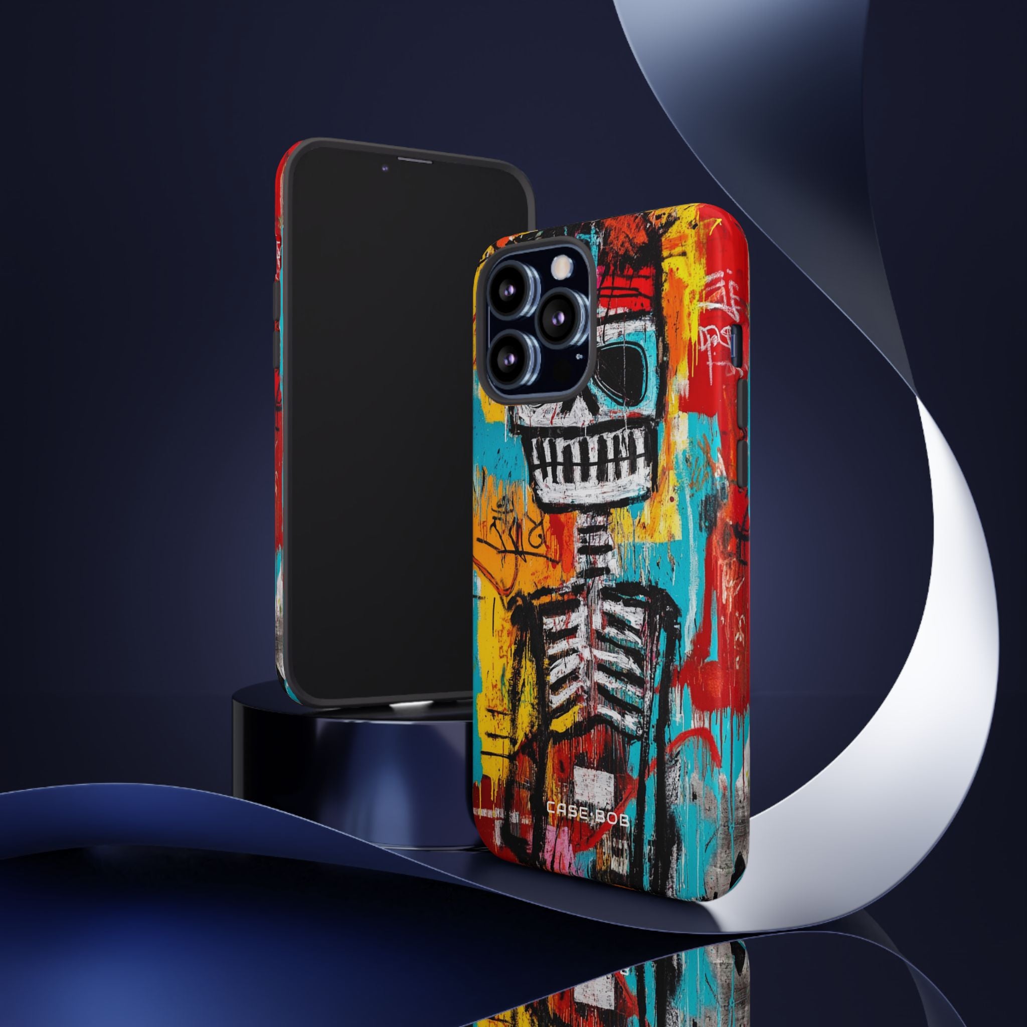 Skeleton Riot iPhone 13 Pro Max Case - Tough