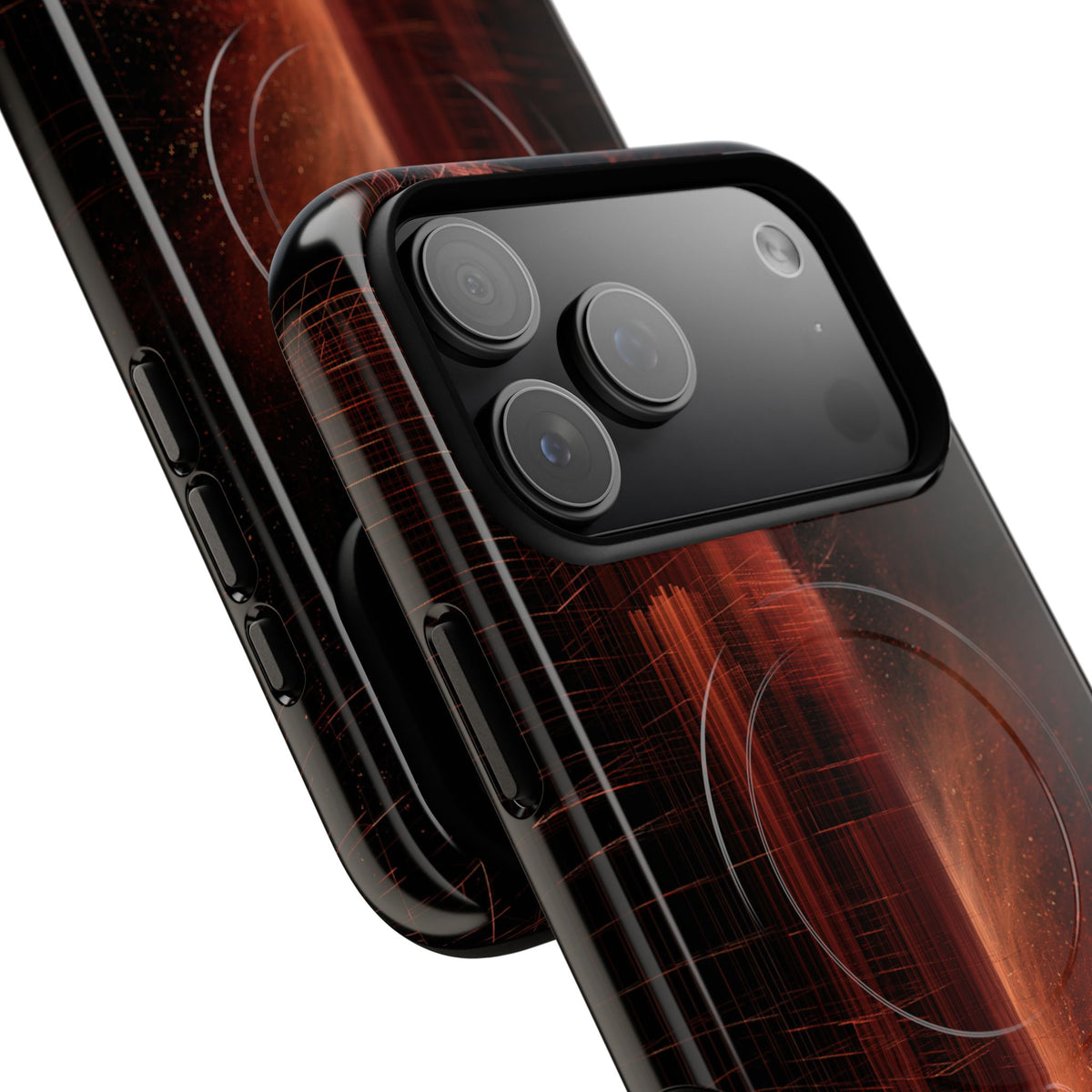 Luminous Monolith · Tough 2.0 Magnetic Phone Case for iPhone · Black