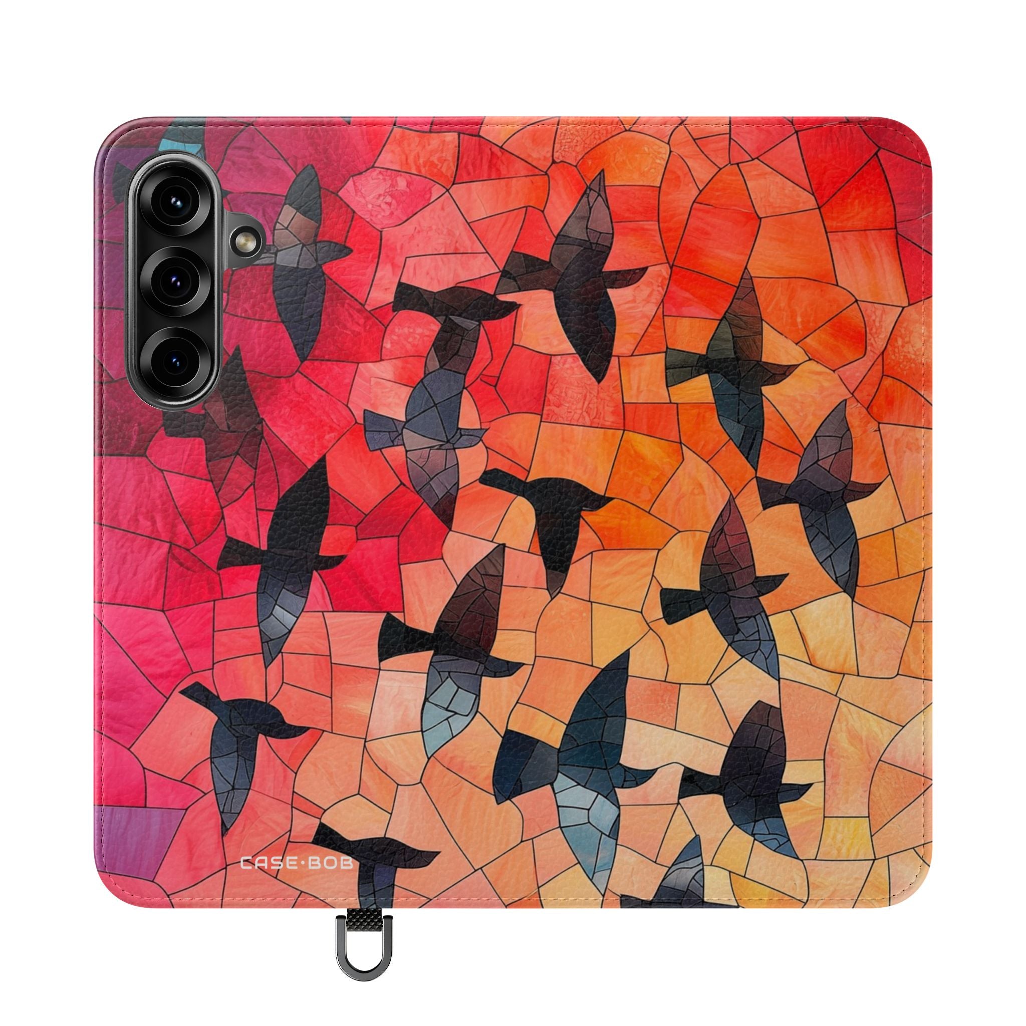 Stained Glass Birds - Samsung S25+ Case - Wallet