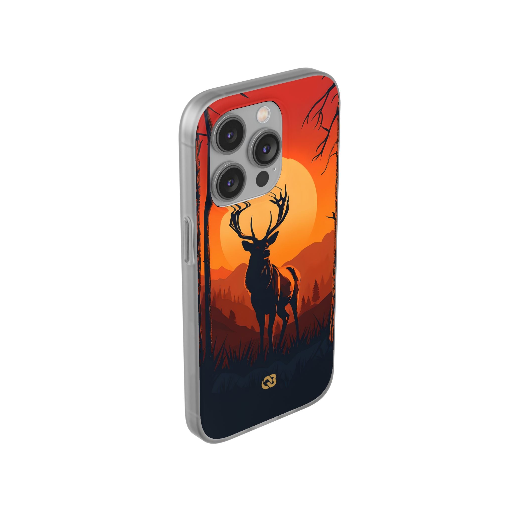 Amber Ridge Stag · Soft Phone Case for iPhone