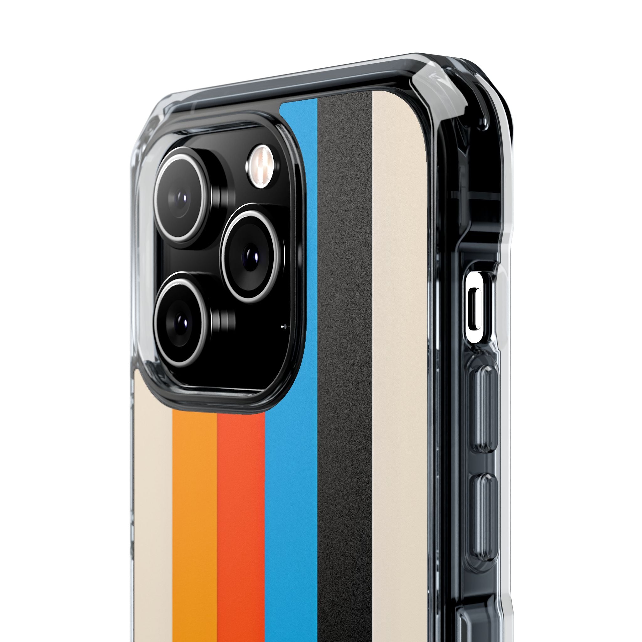 Retro Racing Stripes · Impact Custodia per iPhone · Magsafe