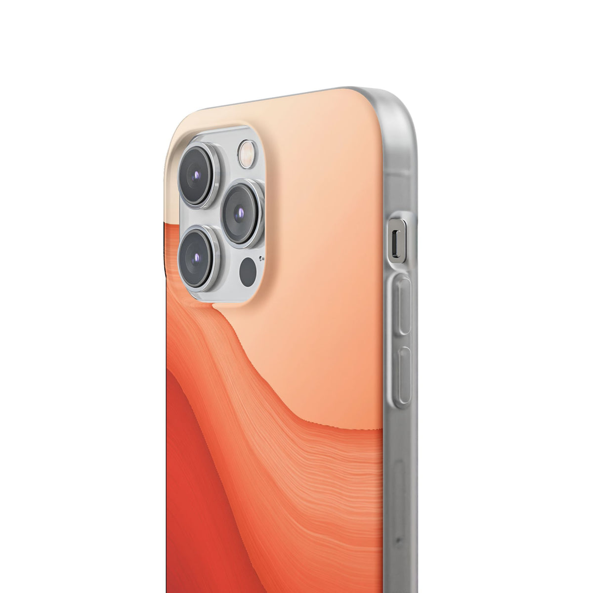 Terracotta Flow · Lite Phone Case for iPhone · Orange