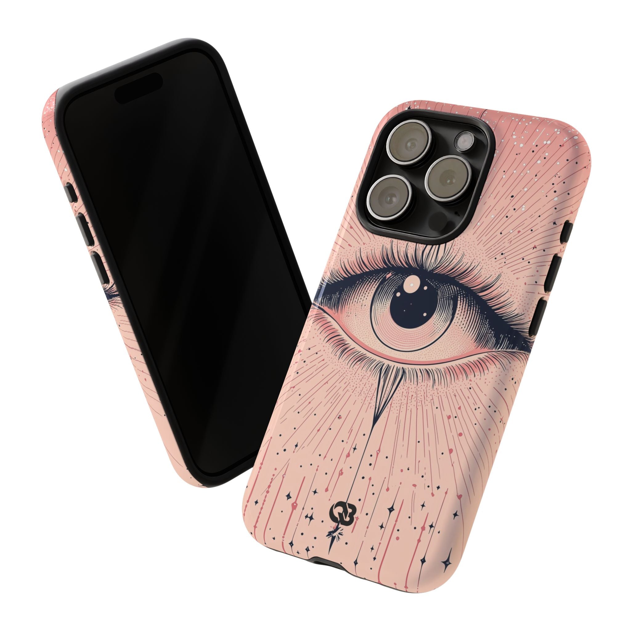 Obsidian Cosmic Gaze · Tough Phone Case for iPhone