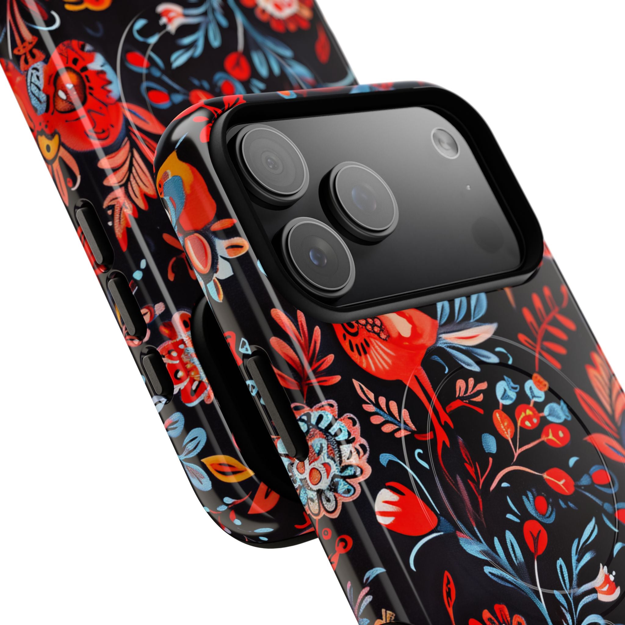 Vivid Birdscape iPhone 17 Pro Max Case - Tough+ - CASE•BOB