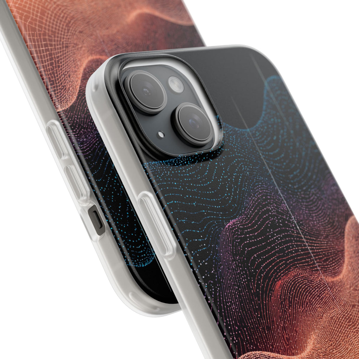 Spectral Elevation · Lite Phone Case for iPhone · Orange