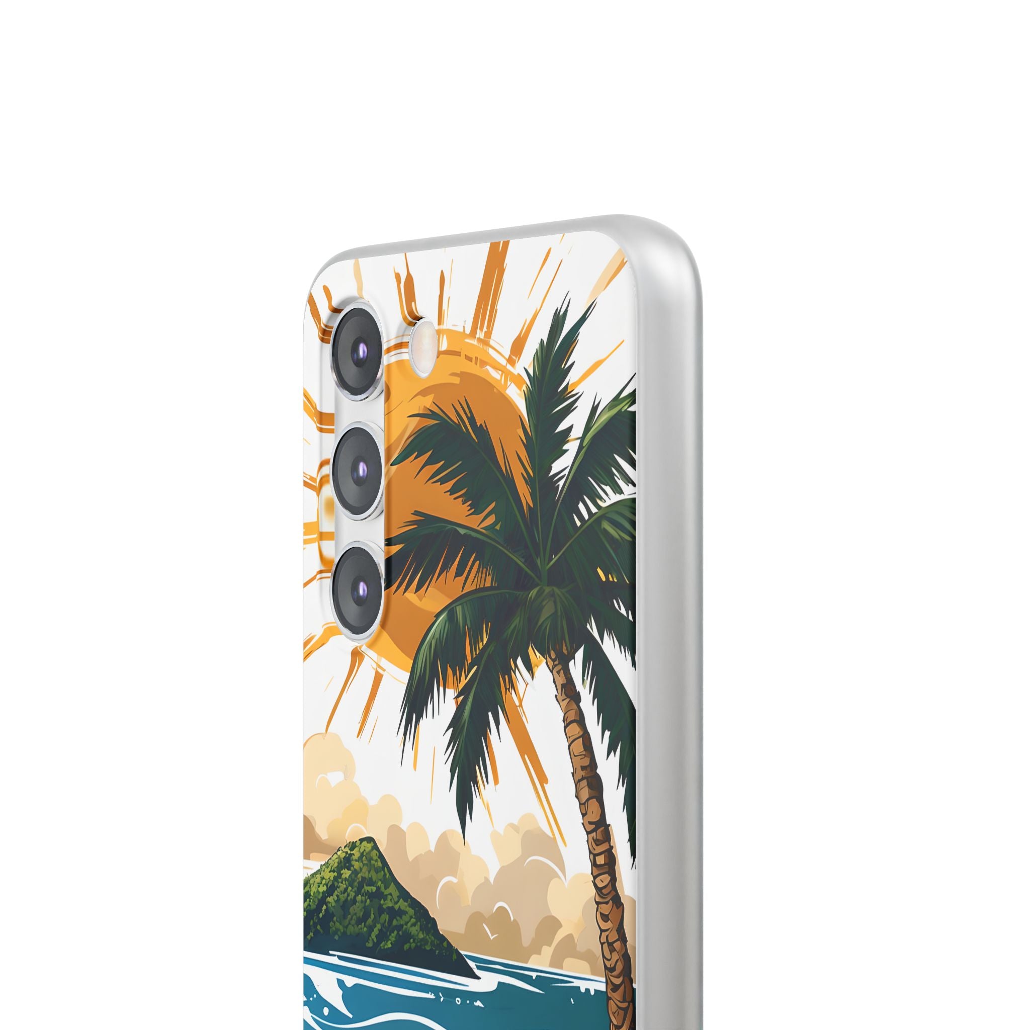 Radiant Coast Solitude · Soft Handyhülle für Samsung