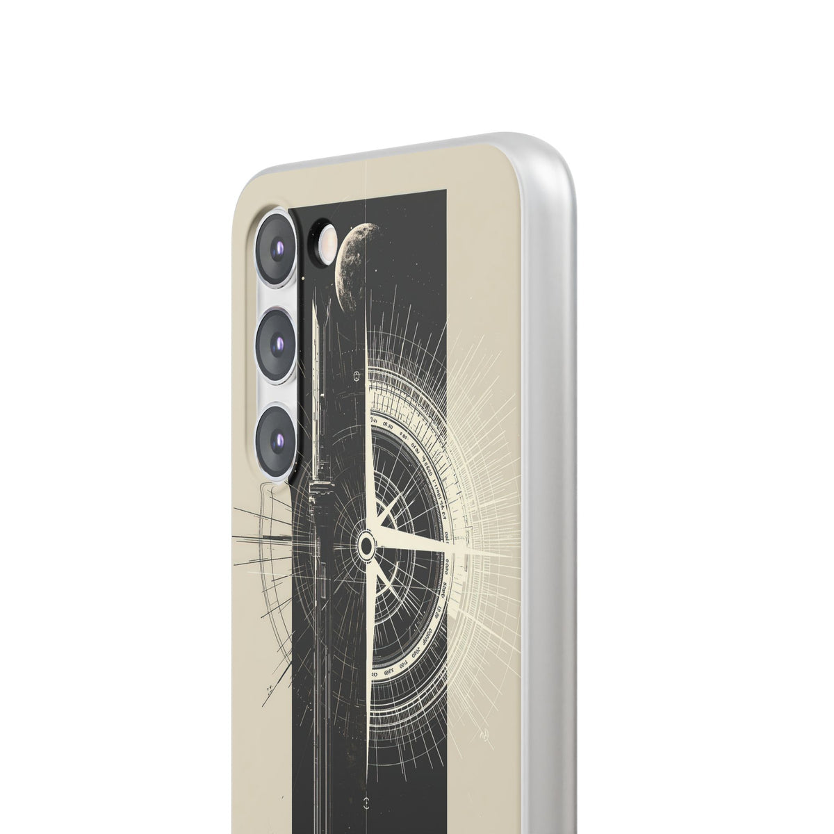 Orbital Meridian · Lite Phone Case for Samsung · Beige