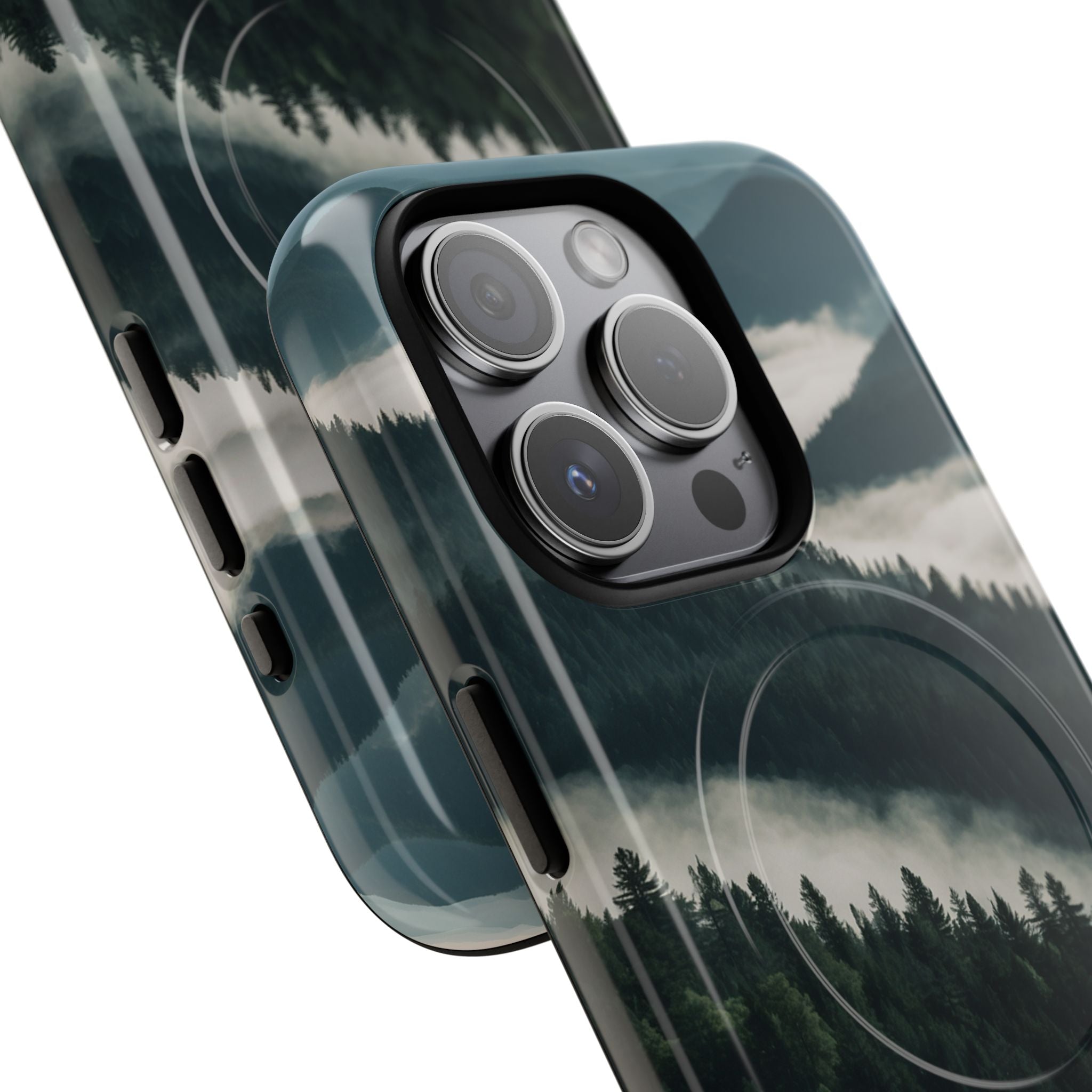 Misty Pine Peaks · Tough+ Phone Case for iPhone · Magsafe