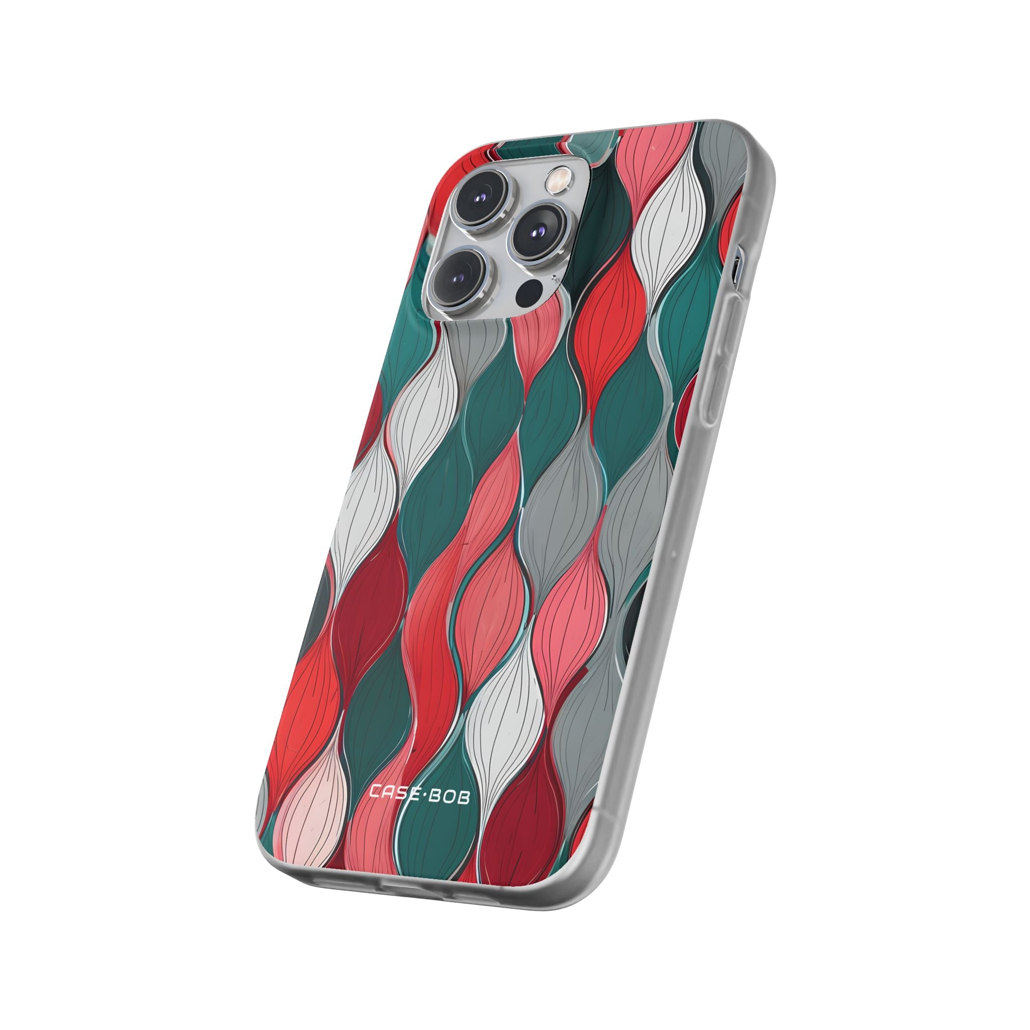 Blattkaskade Teal iPhone 14 Pro Max Case - Soft