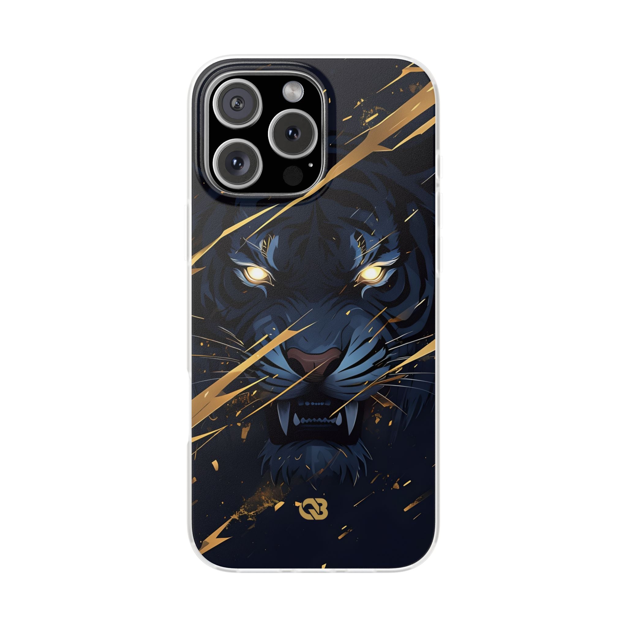Obsidian Gold Predator · Soft Coque de téléphone pour iPhone