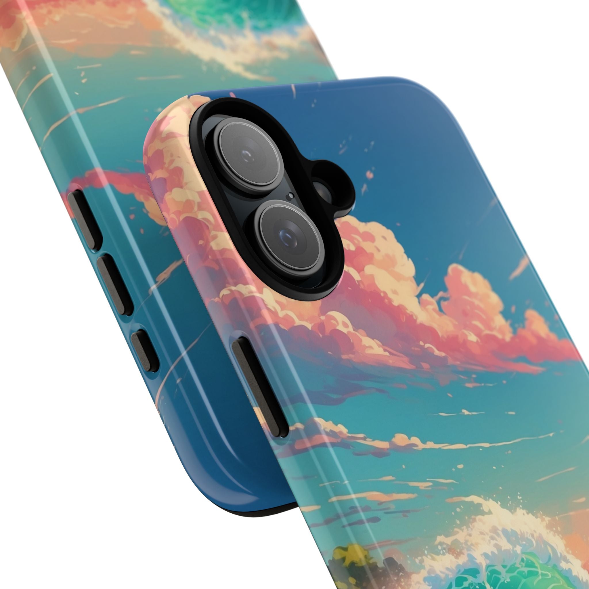 Türkis Crest iPhone 16 Plus Case - Tough