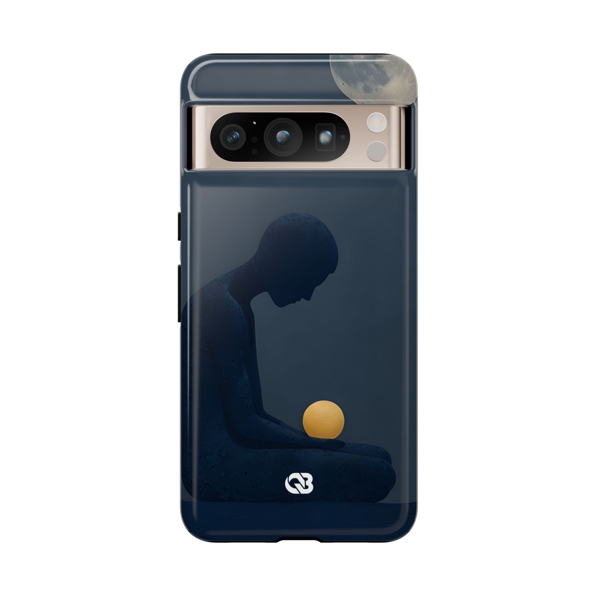 Obsidian Lunar Orb · Tough Phone Case for Google Pixel