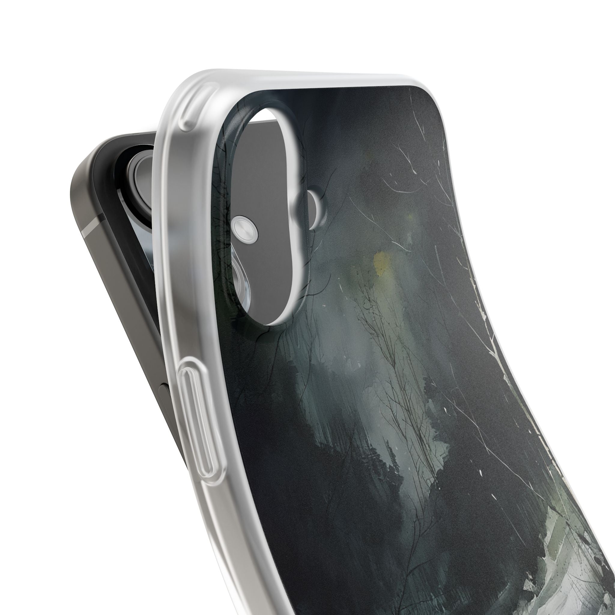 Midnight Winter Hollow · Soft Phone Case for iPhone