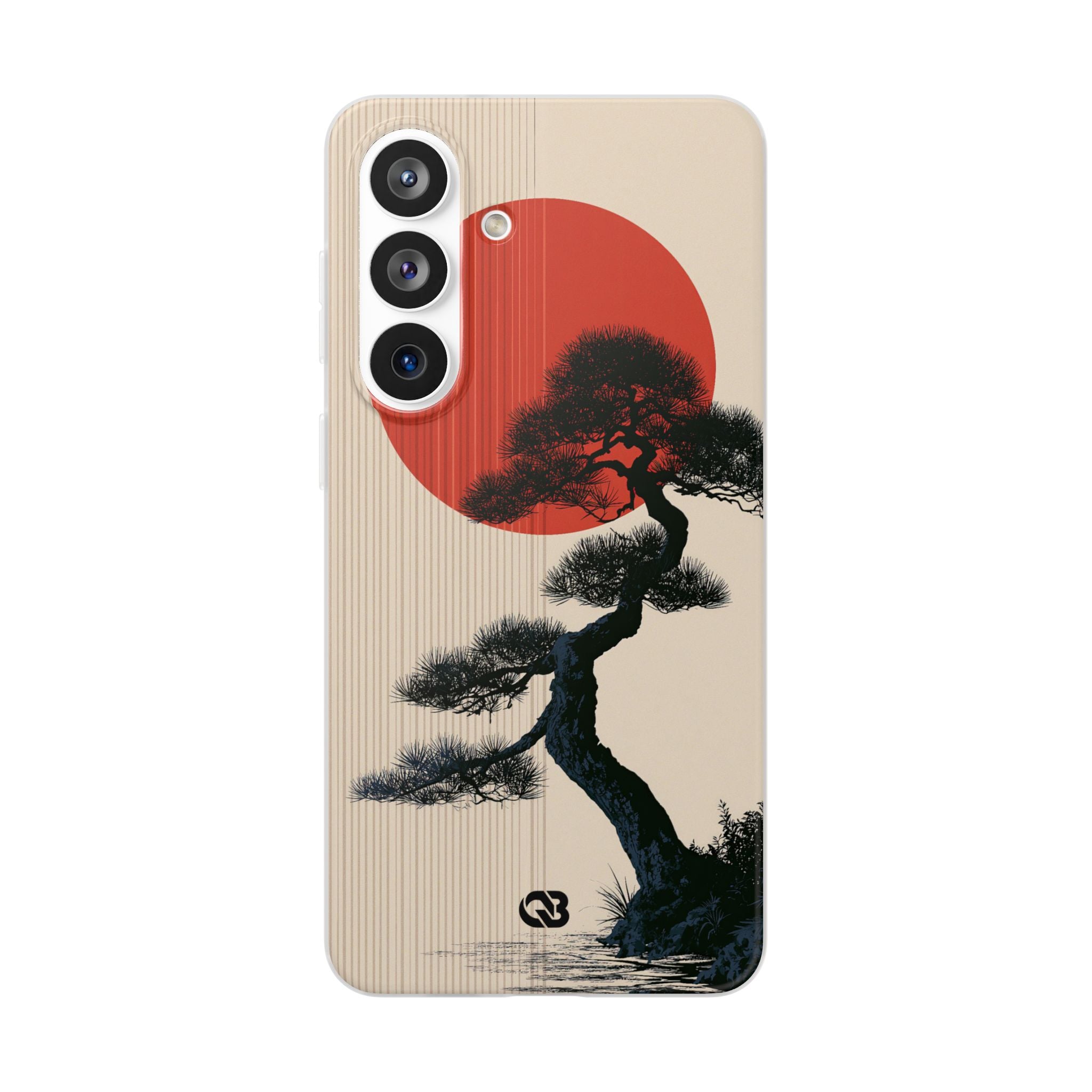 Beige Lite Phone Case for Samsung - Kyoto Crimson Pine