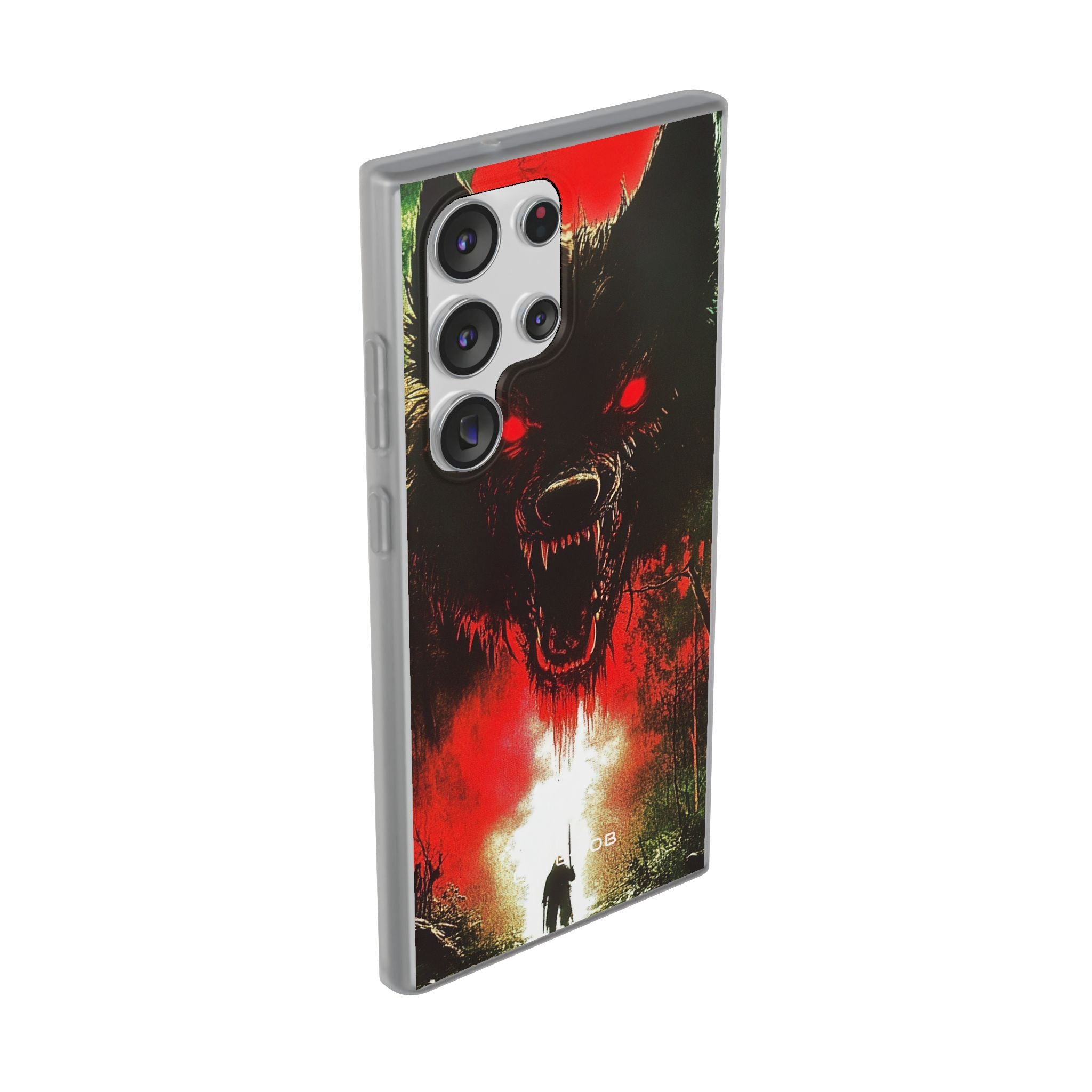 Crimson Wolf Samsung S23 Ultra Case - Soft