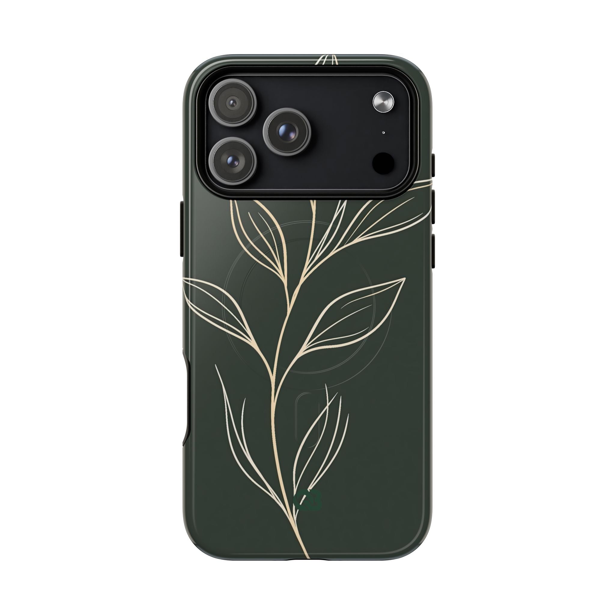Green Tough 2.0 Magsafe Phone Case for iPhone - Deep Moss Willow