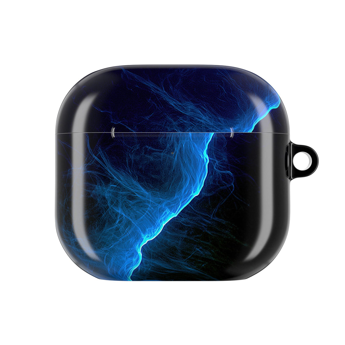 Electric Azure Drift · Hard Case for AirPods & AirPods Pro · Blue