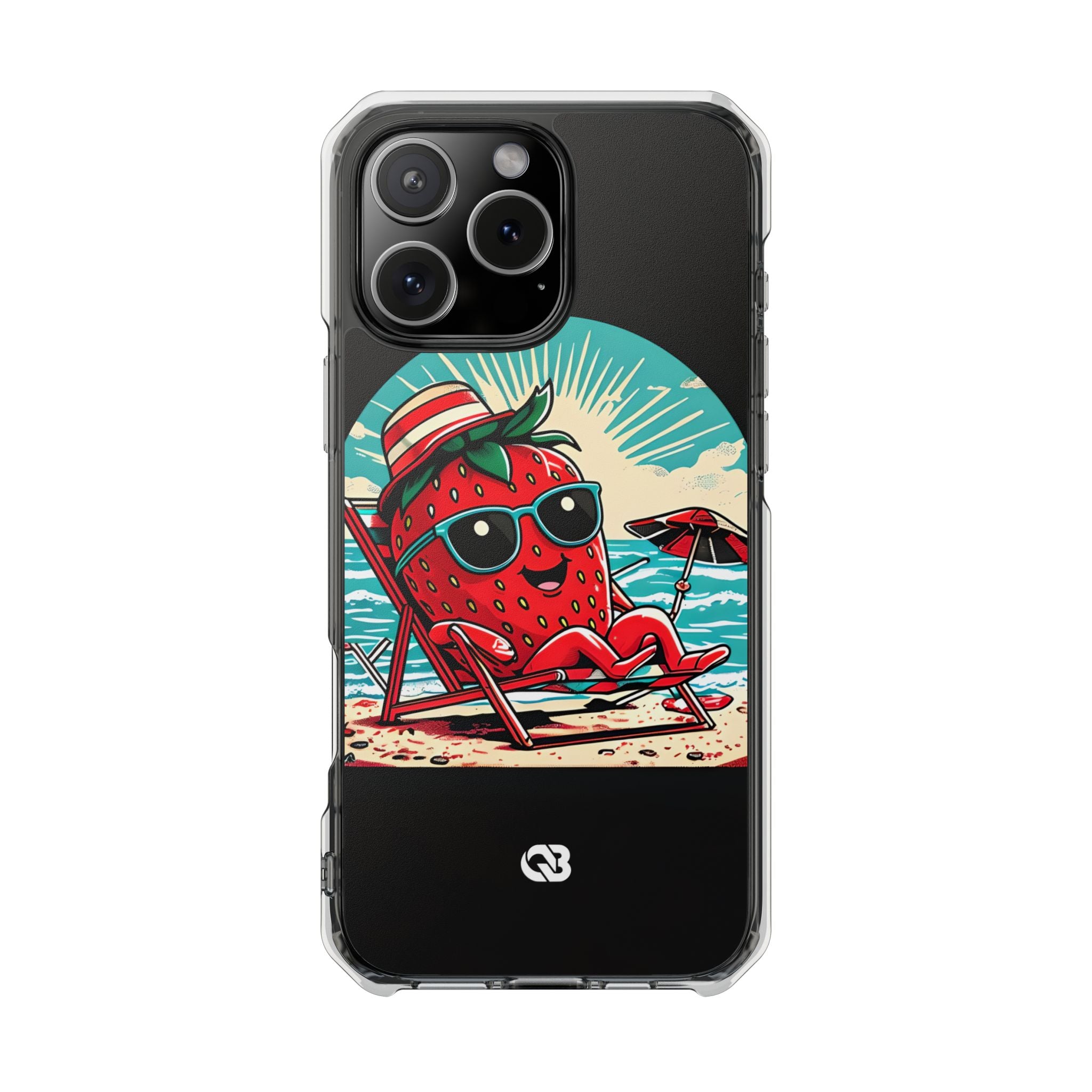 Ρετρό Παραλιακό Μούρο · Impact Θήκη για iPhone · Magsafe