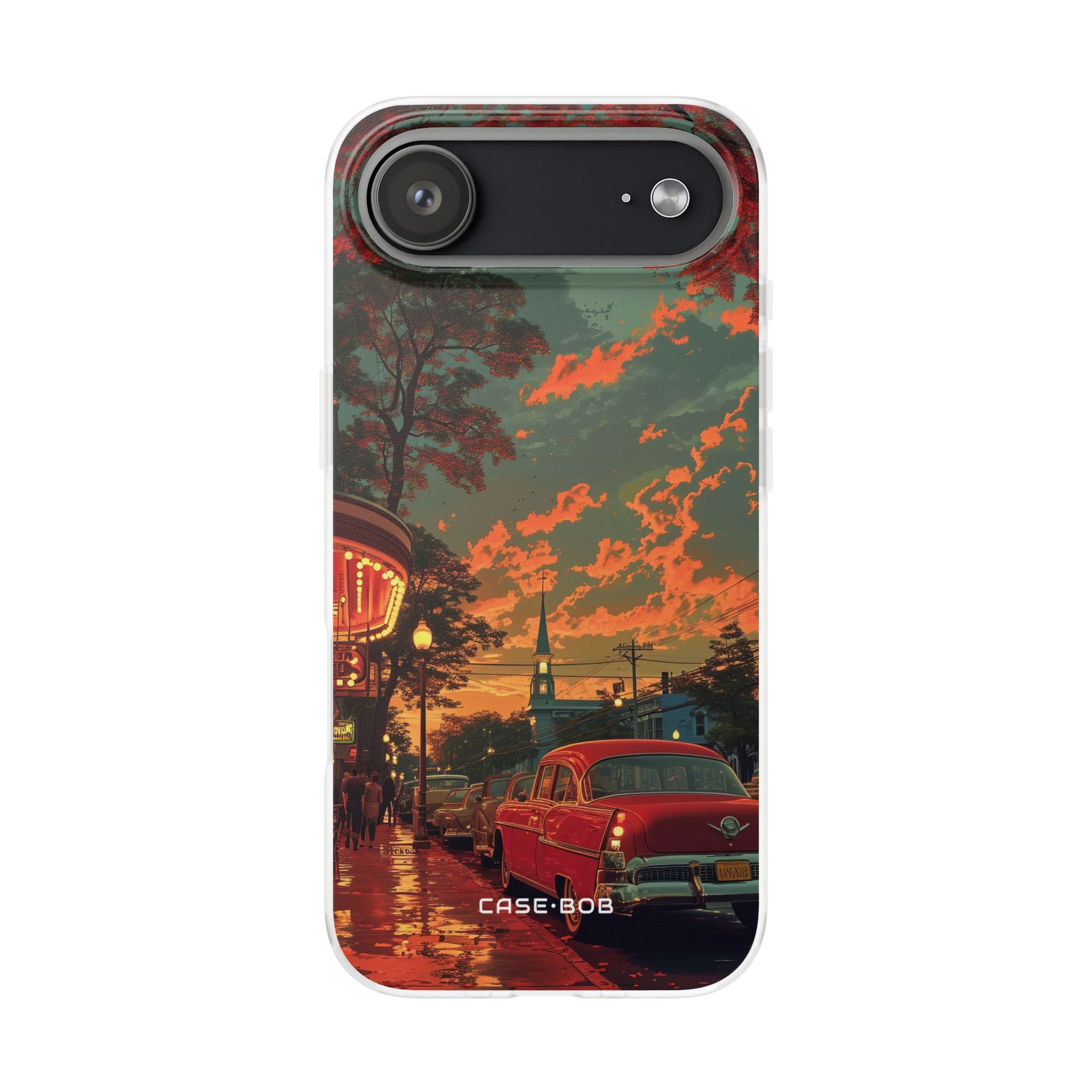 Crimson Classic iPhone 17 Air Case - Soft - CASE•BOB