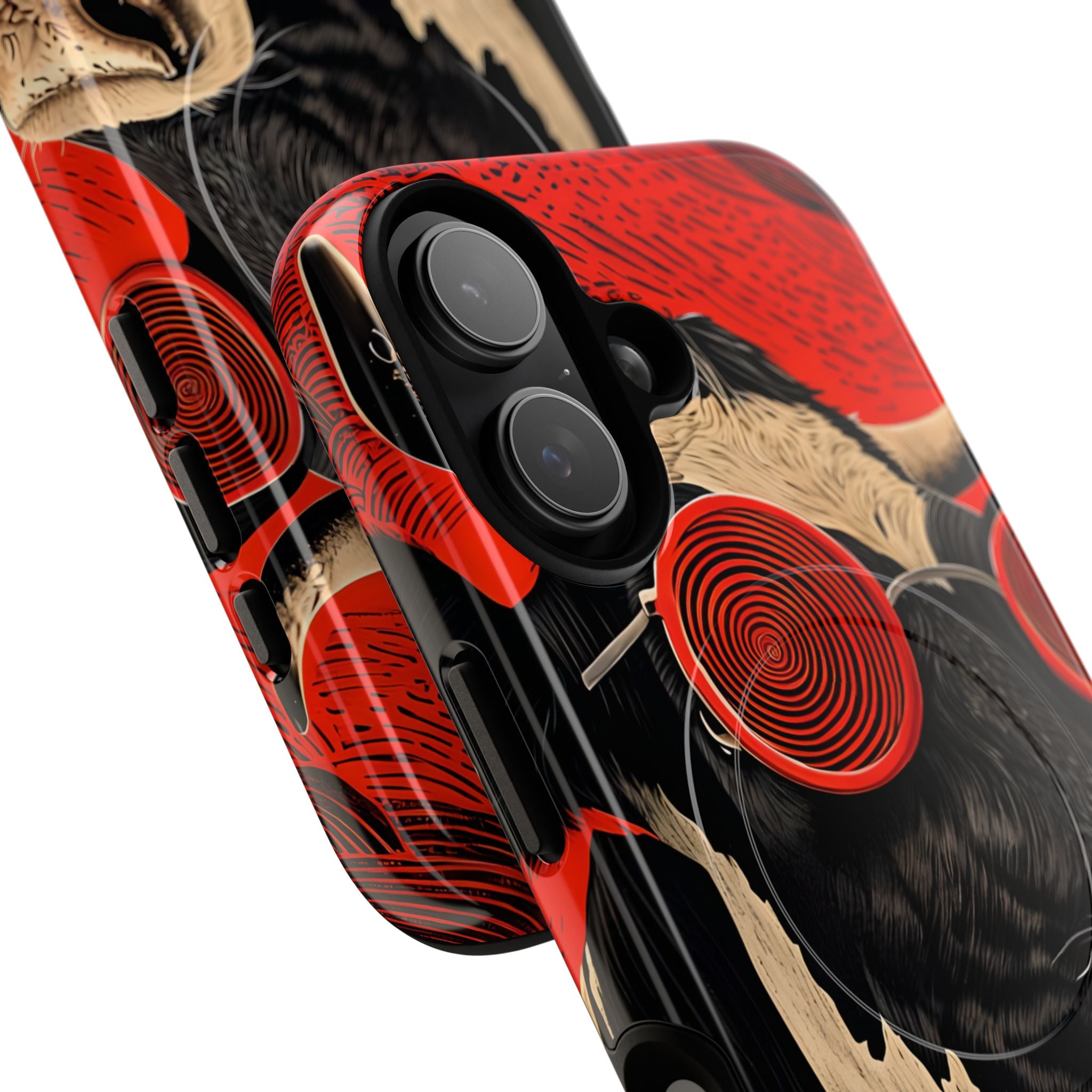 Hypnotic Cow iPhone 17 Case - Tough+ - CASE•BOB