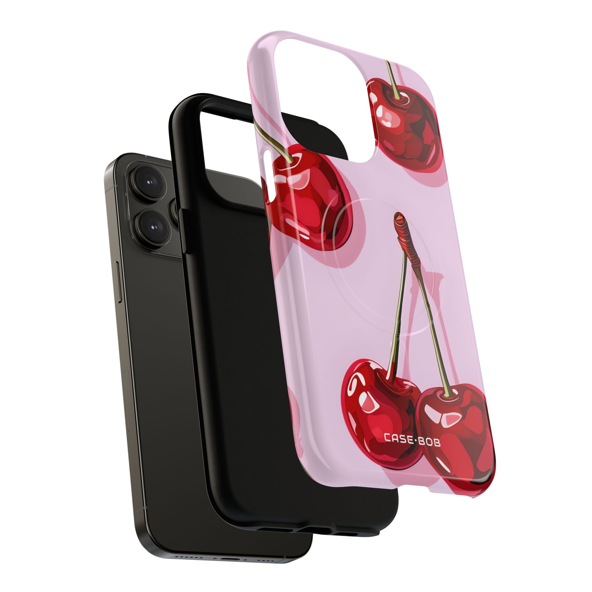 Glossy Cherry Burst iPhone 14 Pro Max Case - Tough+ - CASE•BOB