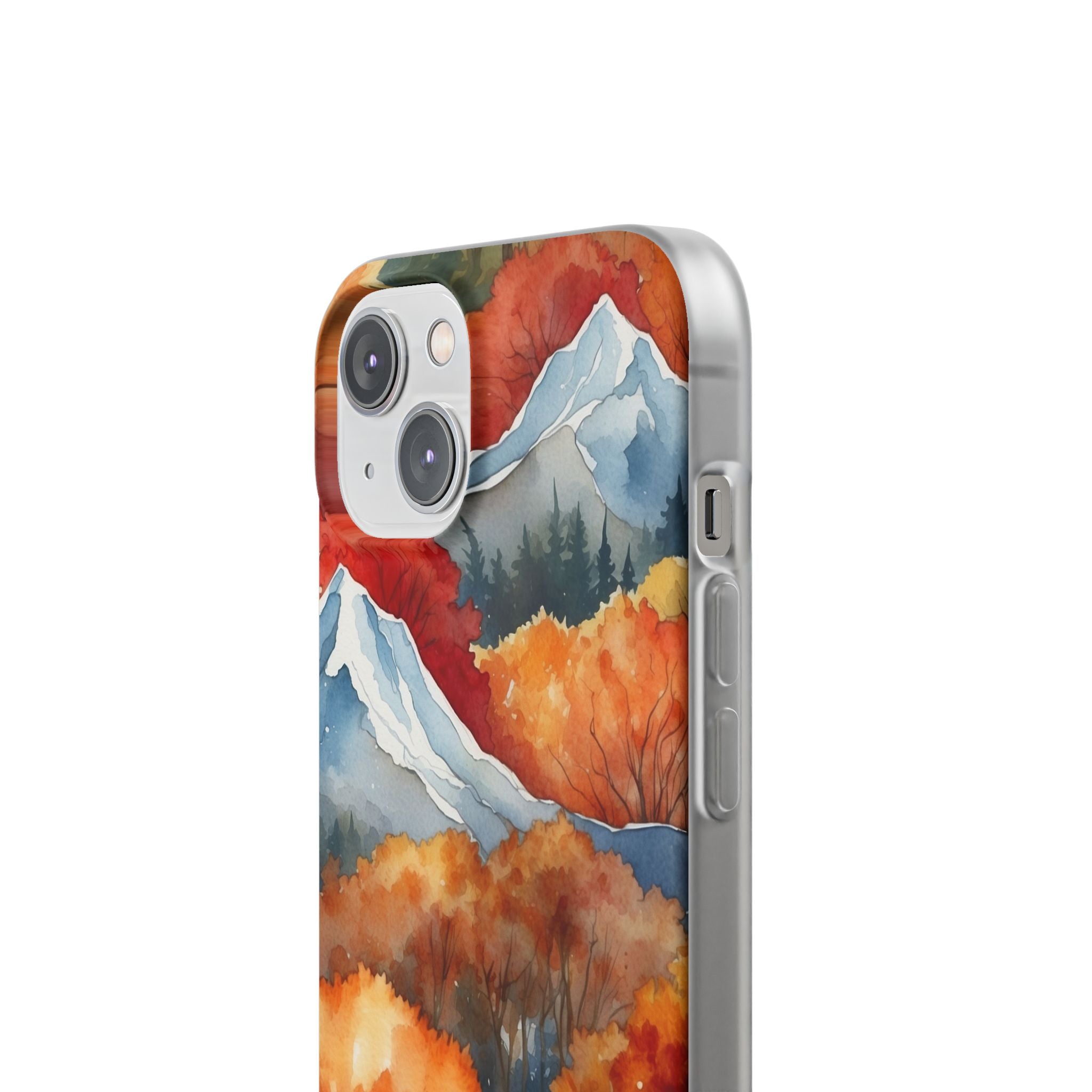 Snowcap Radiance iPhone 14 Skal - Mjuk