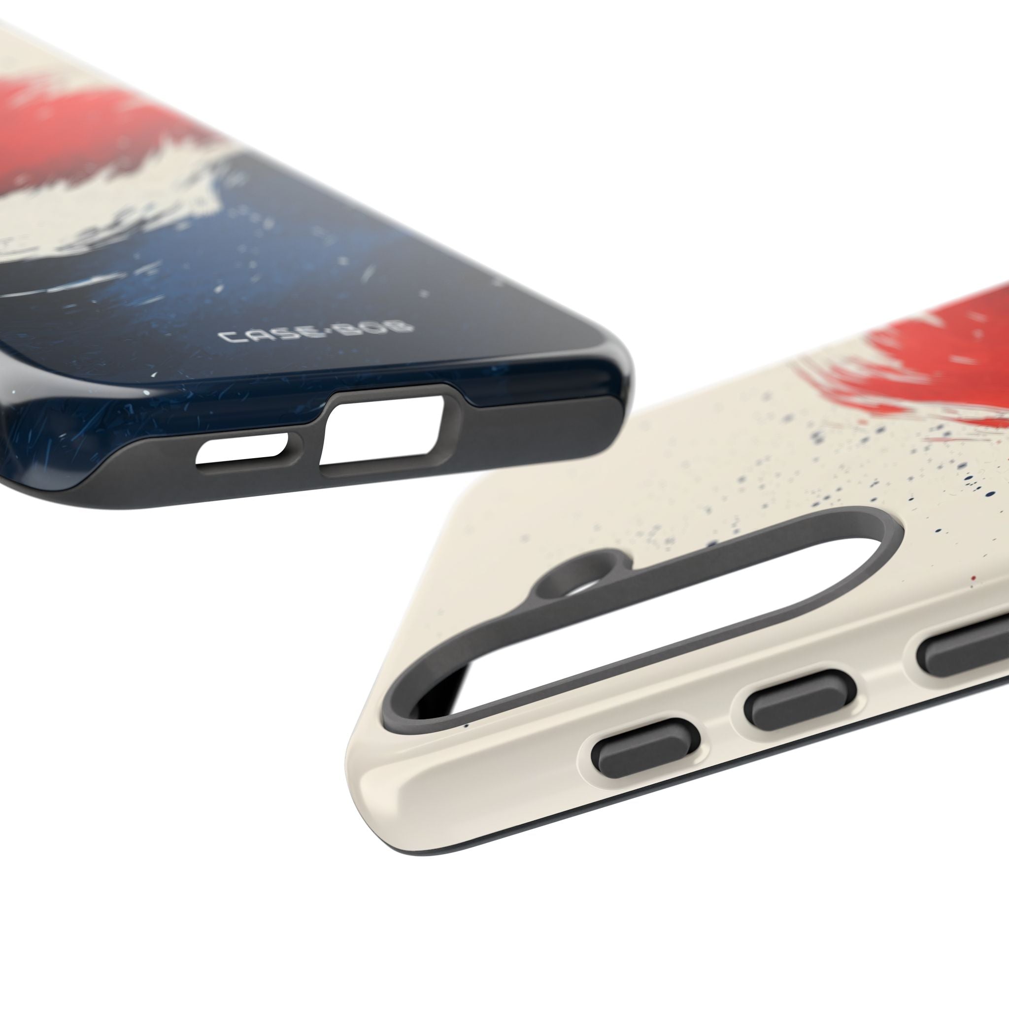 Red Surge Samsung S25 Case - Tough