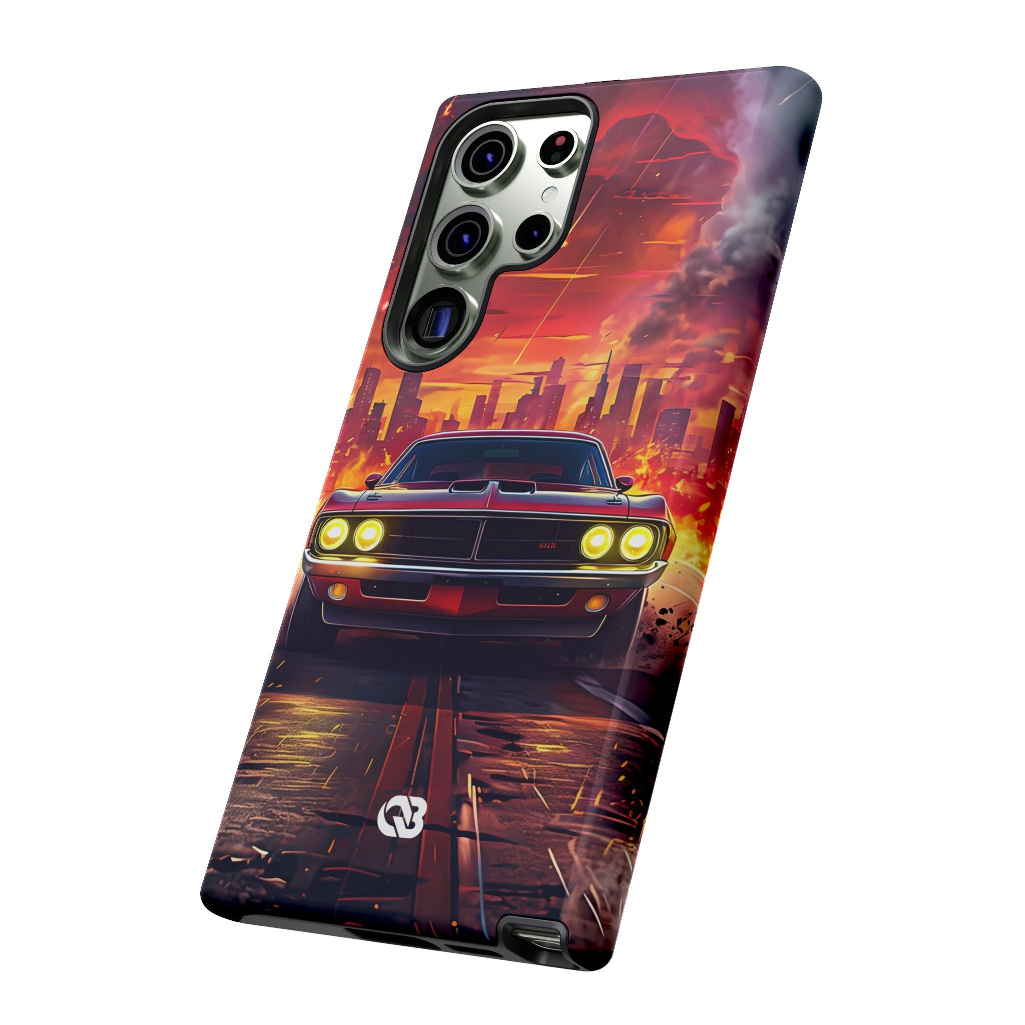 Inferno City Run · Tough Coque de téléphone pour Samsung