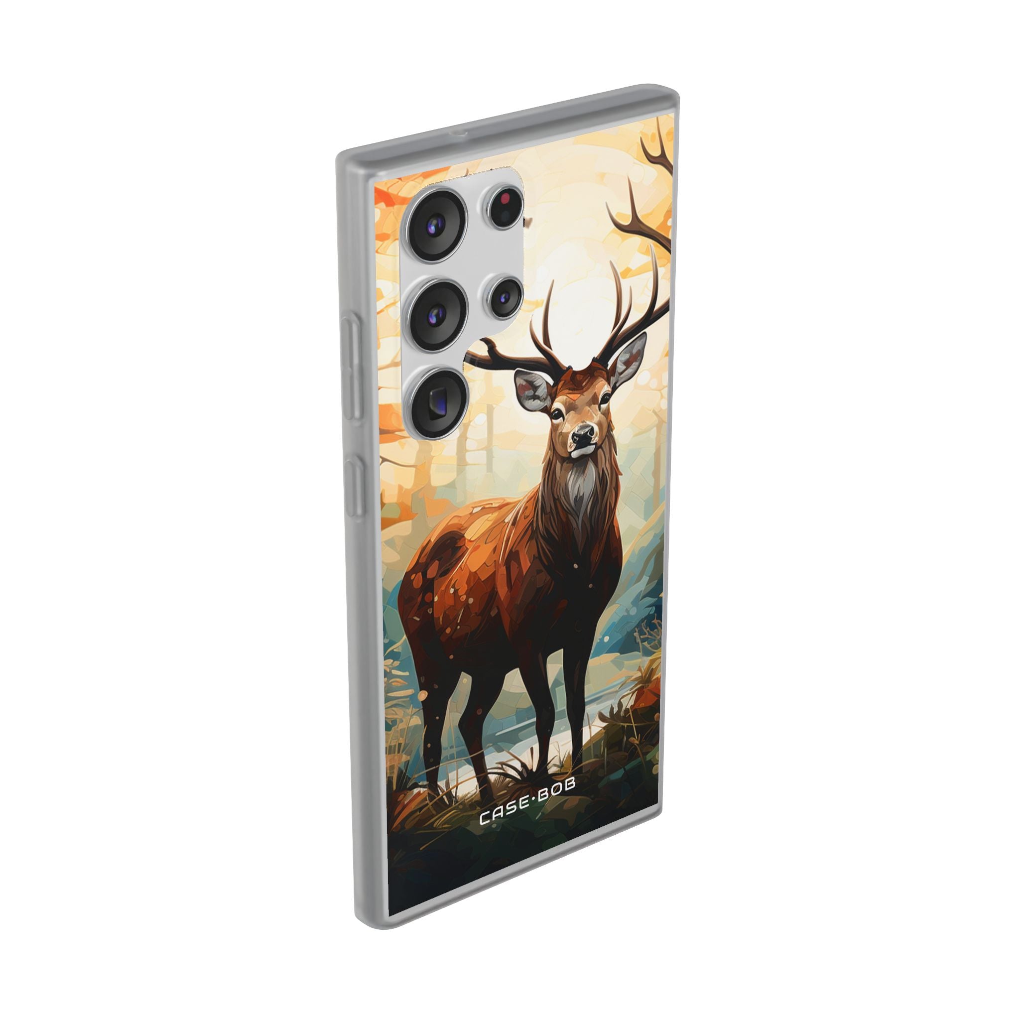 Glowing Stag Samsung S23 Ultra Case - Soft - CASE•BOB