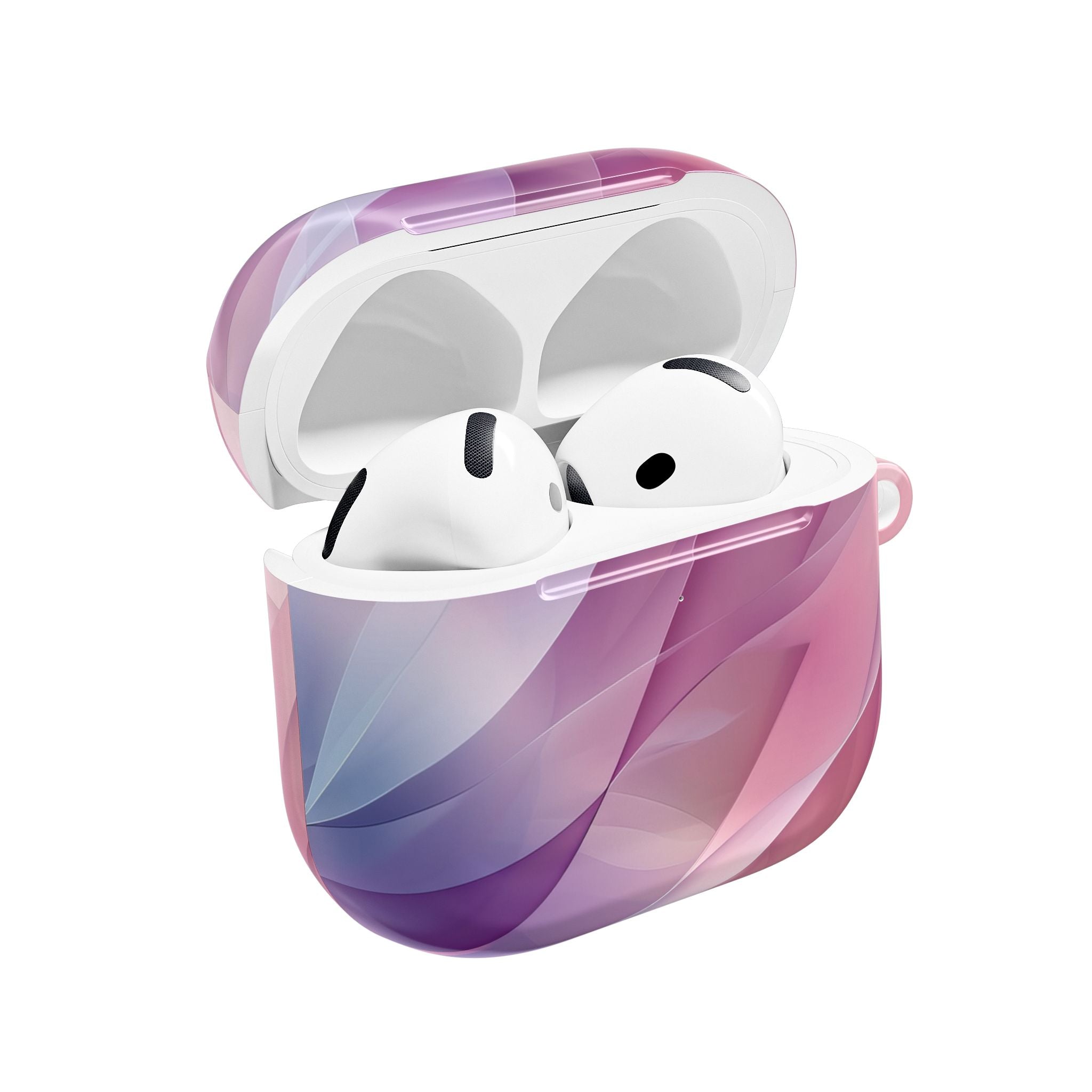 Pink Leafwave - AirPods Case