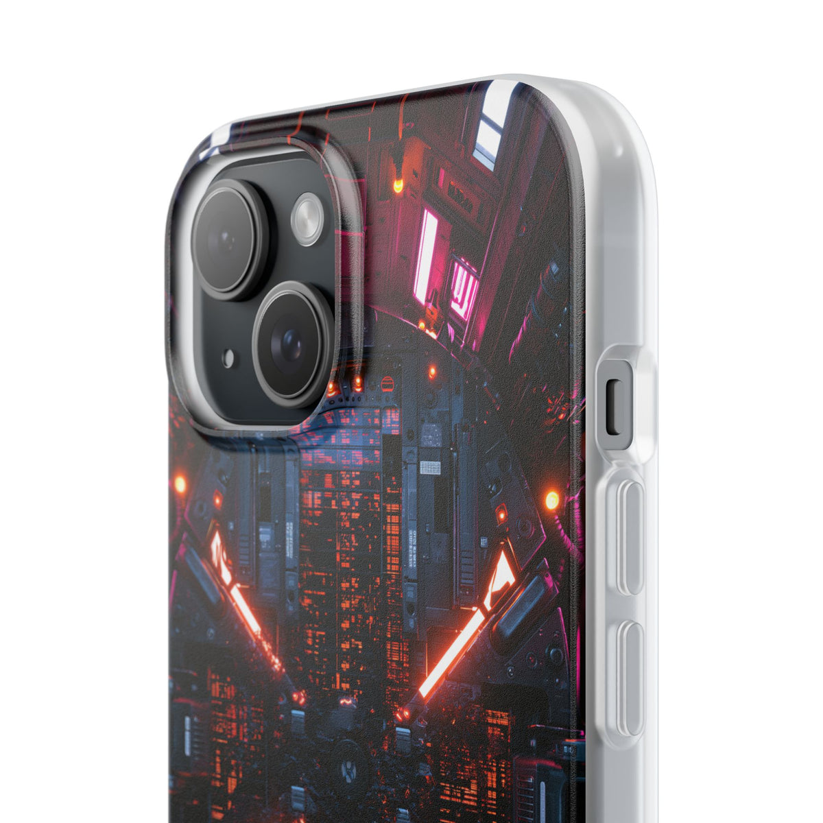 Cybernetic Reactor Core · Lite Phone Case for iPhone · Black