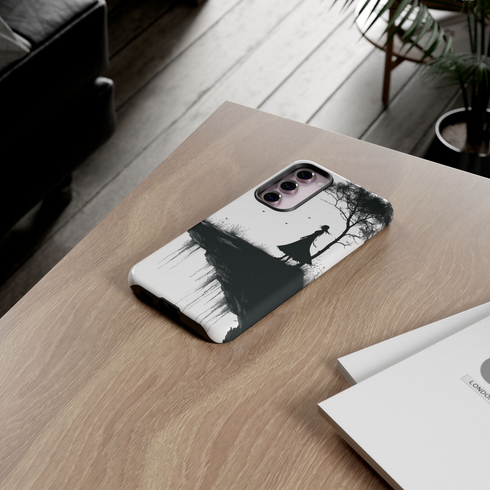 Cliffside Silhouette Samsung S23 Plus Case - Tough