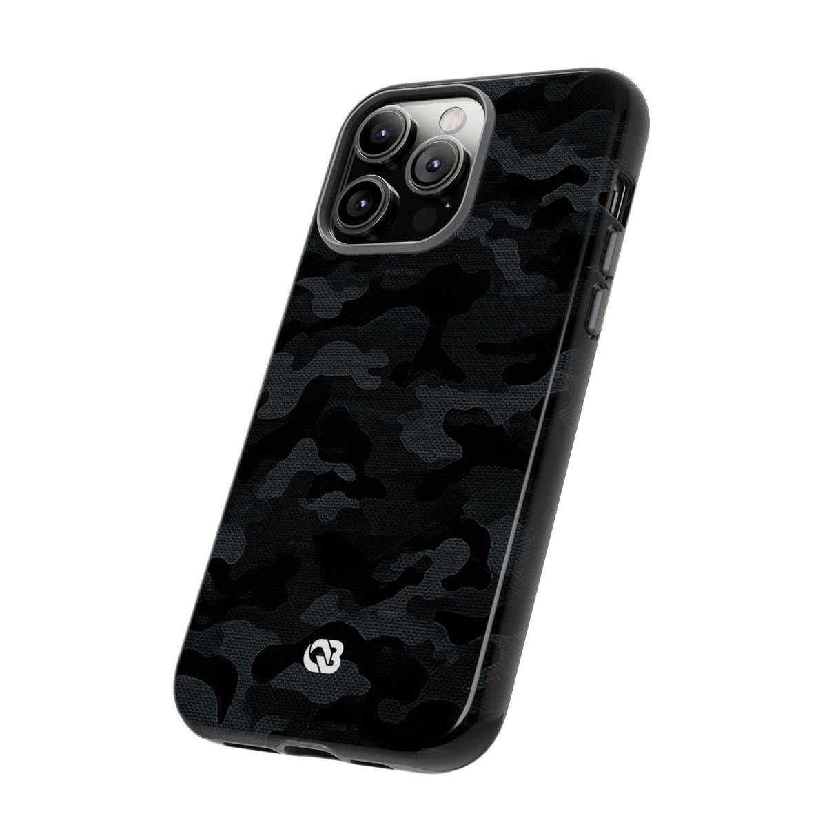 Blackout Urban Camo · Tough Phone Case for iPhone · Black