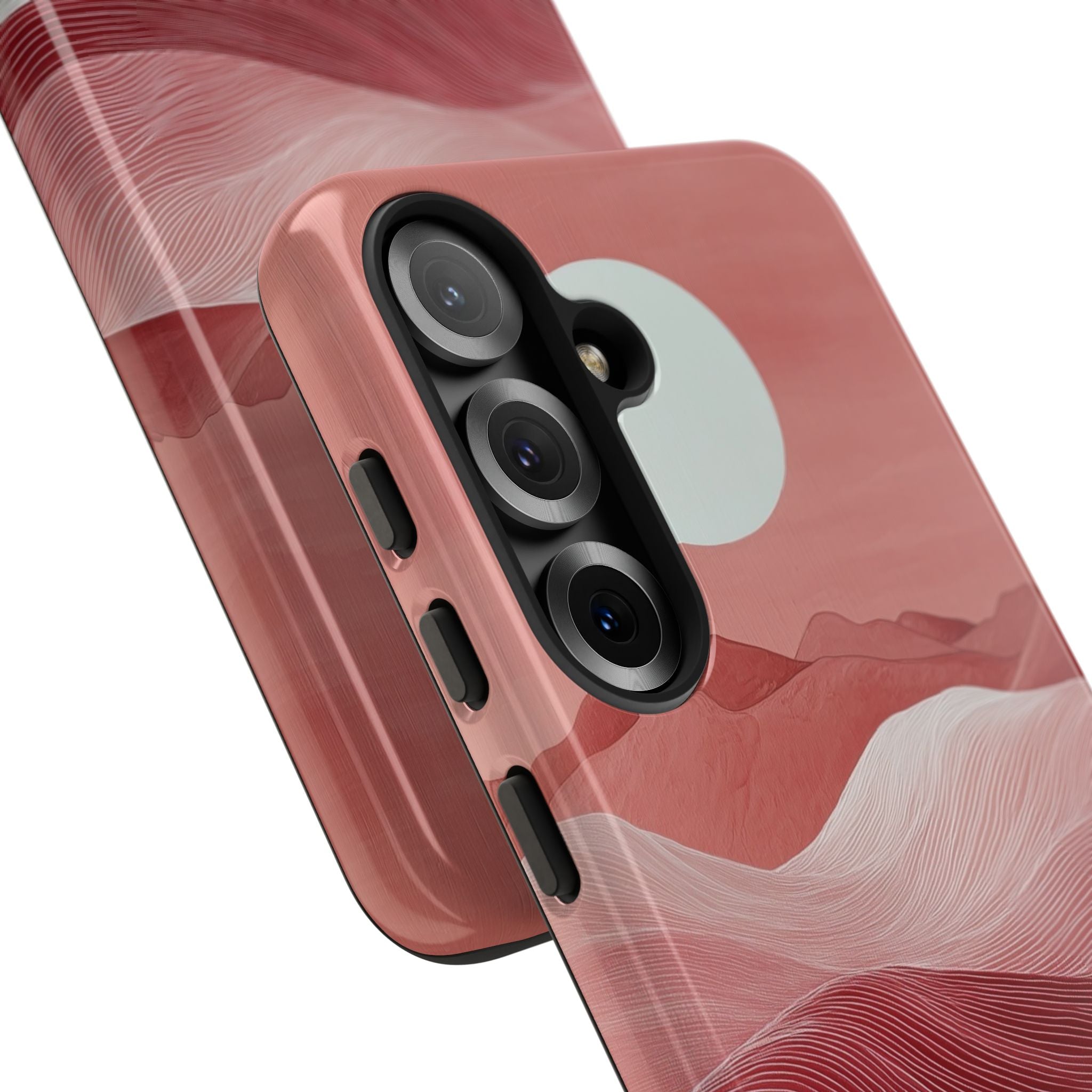 Crimson Dune Horizon · Tough Handyhülle für Samsung