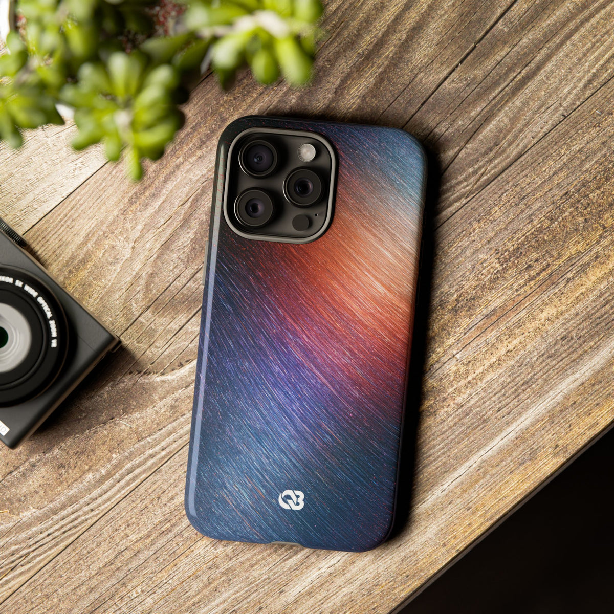 Radiant Energy Stream · Tough Phone Case for iPhone · Blue