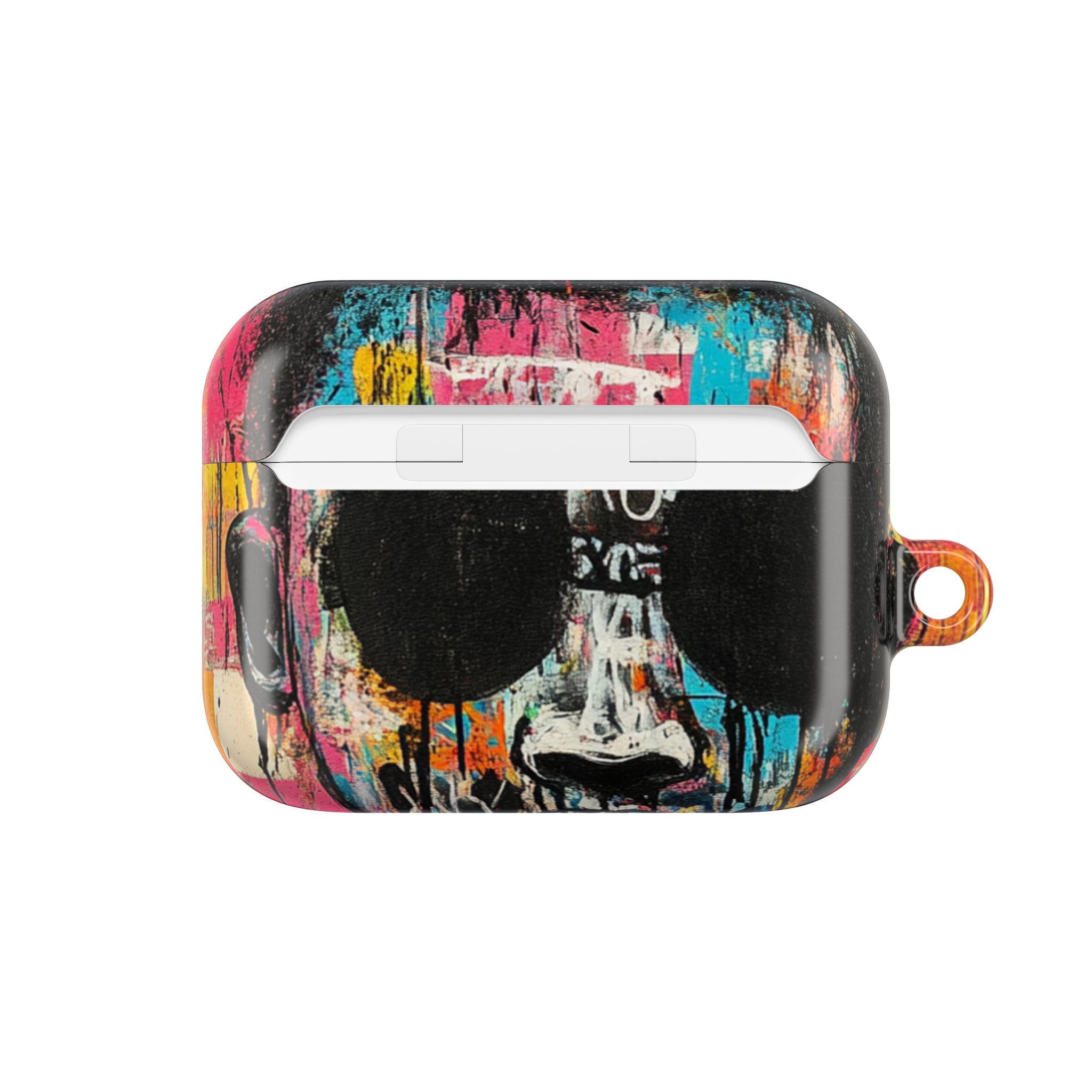 Black Orb Face - AirPods Case