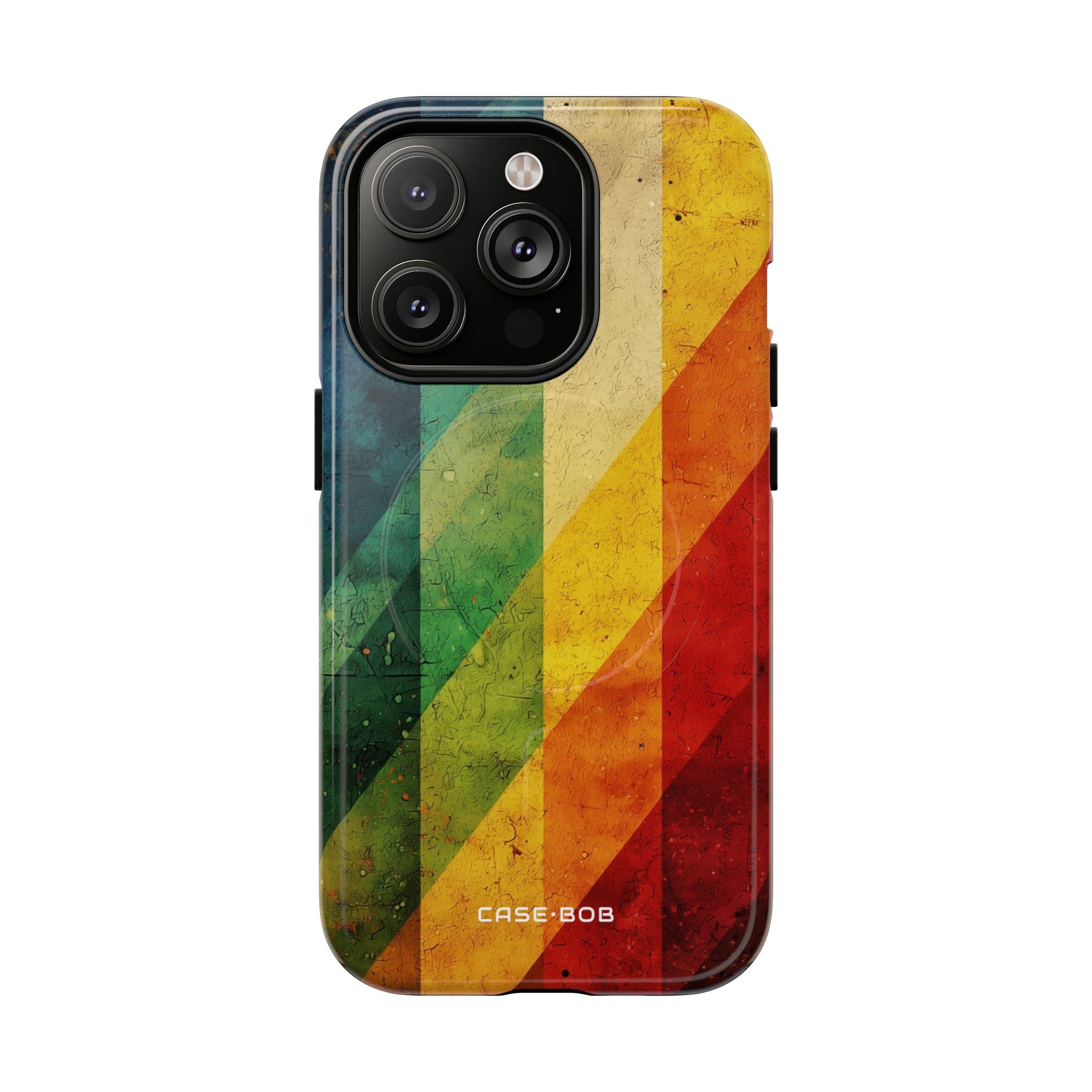 Diagonal Spectrum iPhone 14 Pro Case - Tough+
