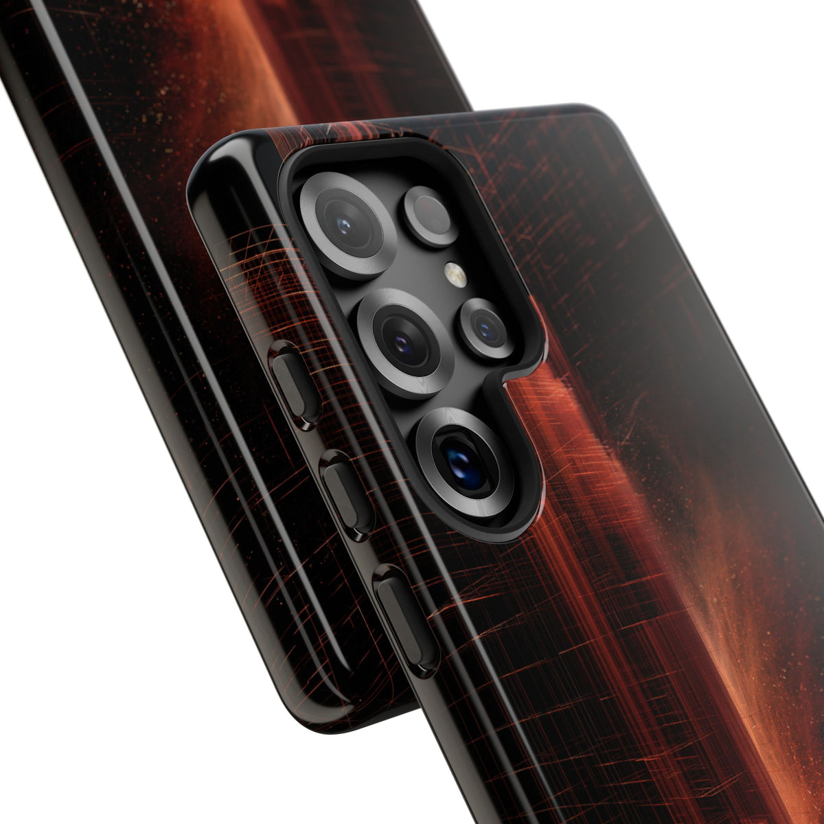 Luminous Monolith · Tough Phone Case for Samsung · Black
