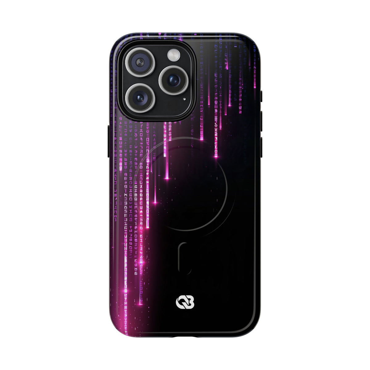 Binary Cascade · Tough 2.0 Magnetic Phone Case for iPhone · Black
