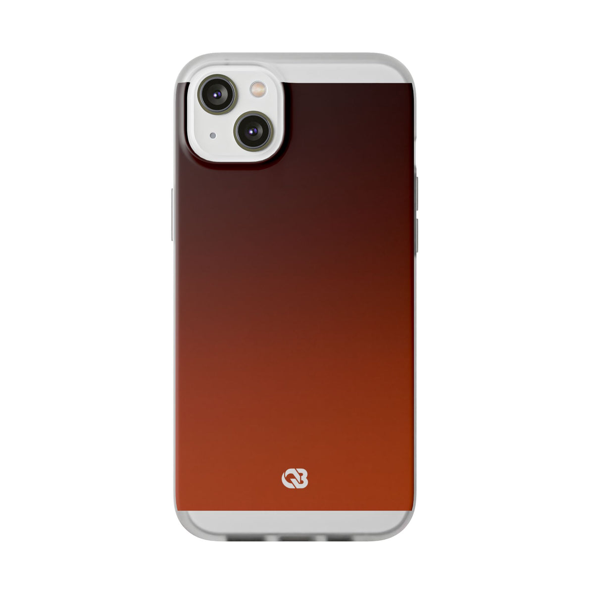 Burnt Amber Spectrum · Lite Phone Case for iPhone · Orange