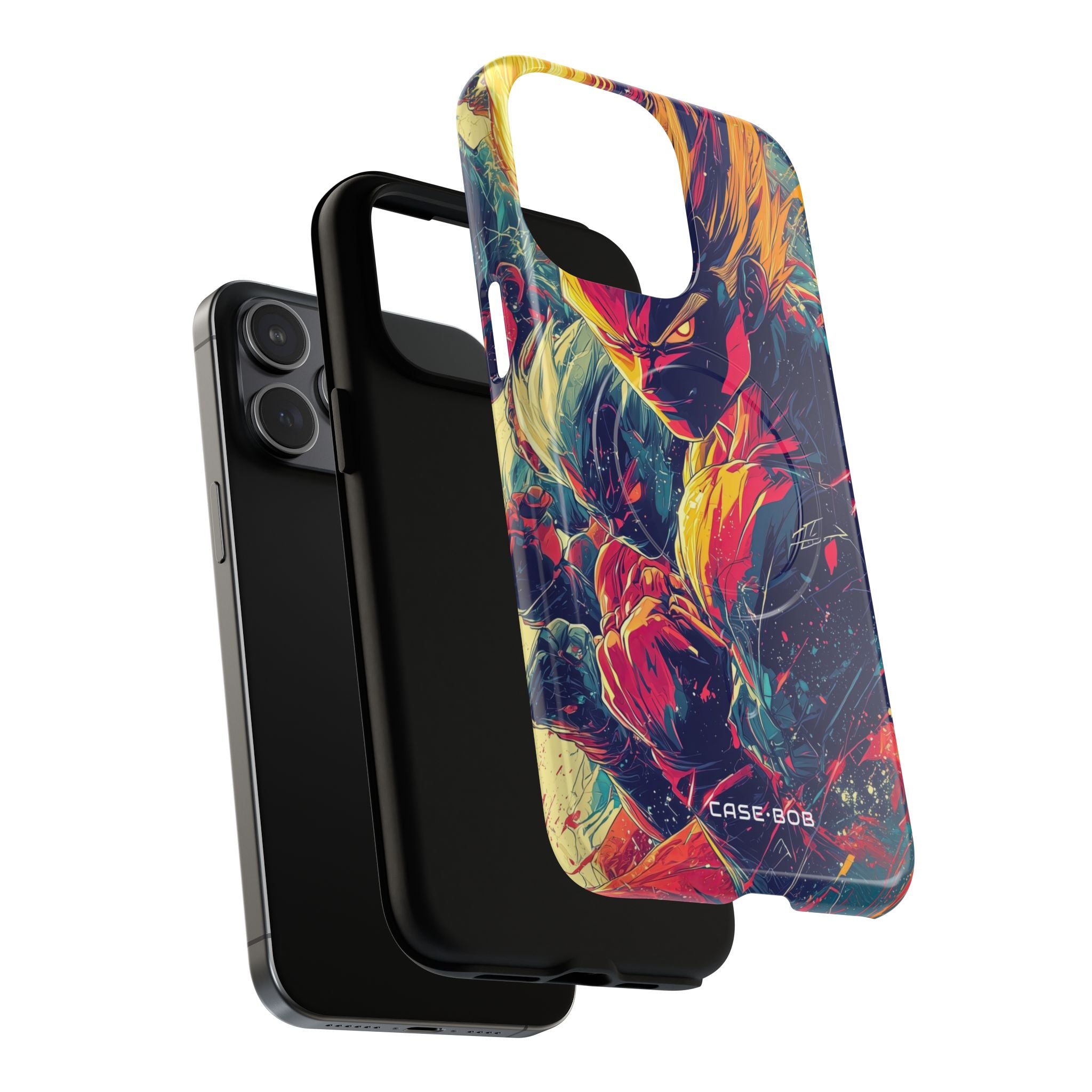 Yellow Fury iPhone 15 Pro Max Case - Tough+