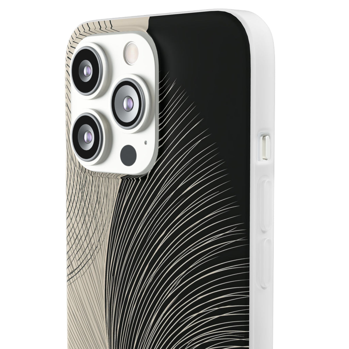 Minimal Frond Study · Lite Phone Case for iPhone · Black