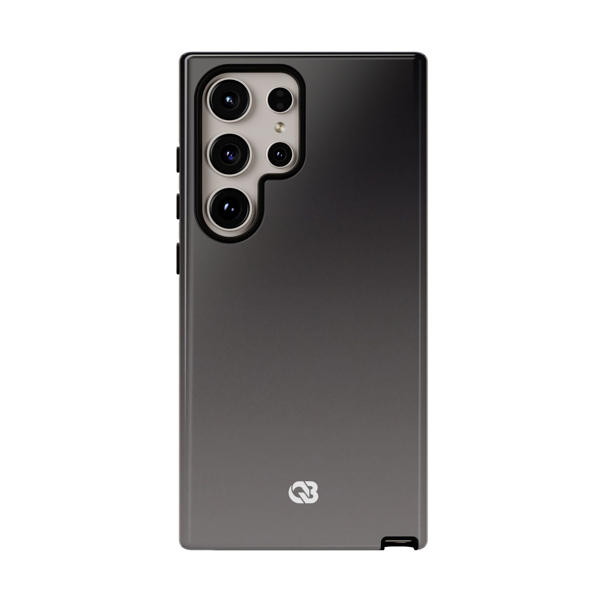Grey Tough Phone Case for Samsung - Obsidian Ash Fade