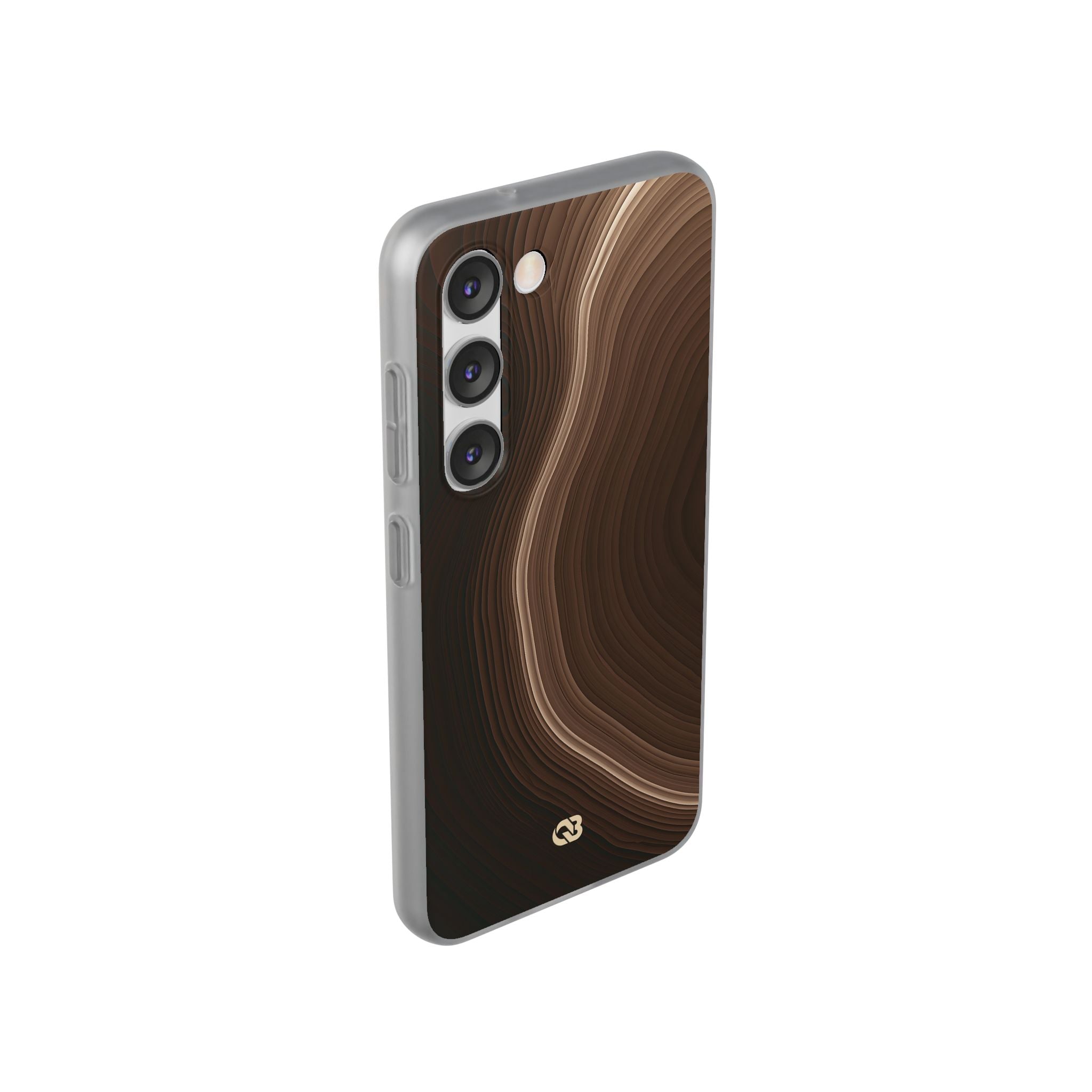 Brown Lite Phone Case for Samsung - Bronzed Canyon Relief
