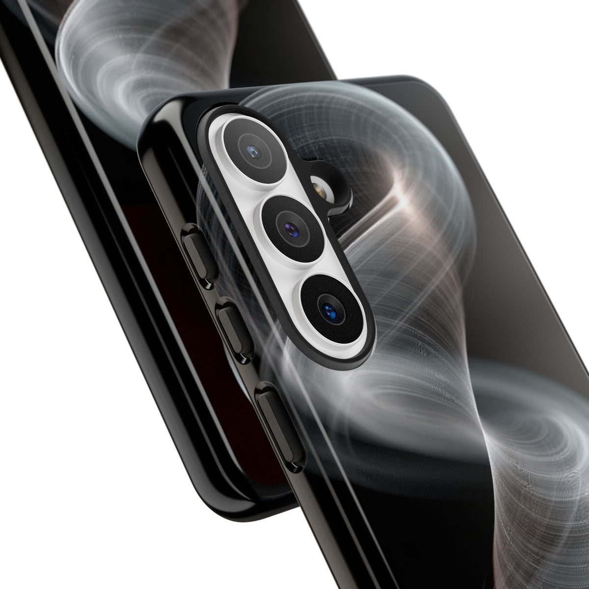 Luminous Vortex · Tough Phone Case for Samsung · Black