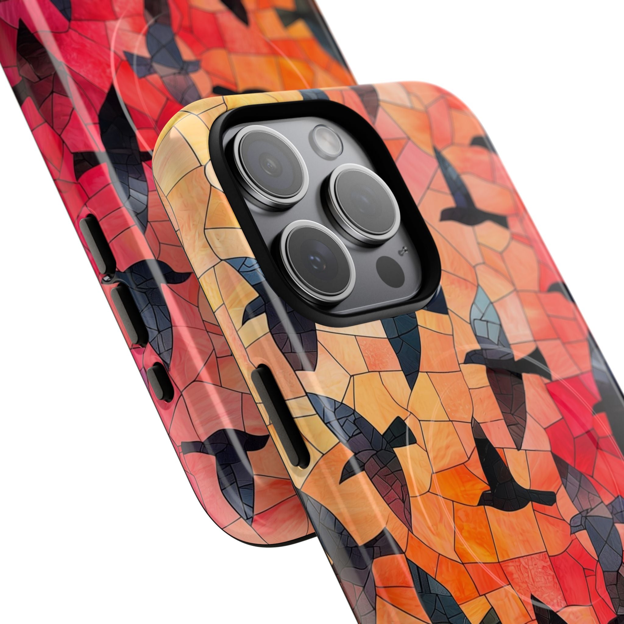 Ember Mosaic Wings · Tough+ Mobilskal för iPhone · Magsafe