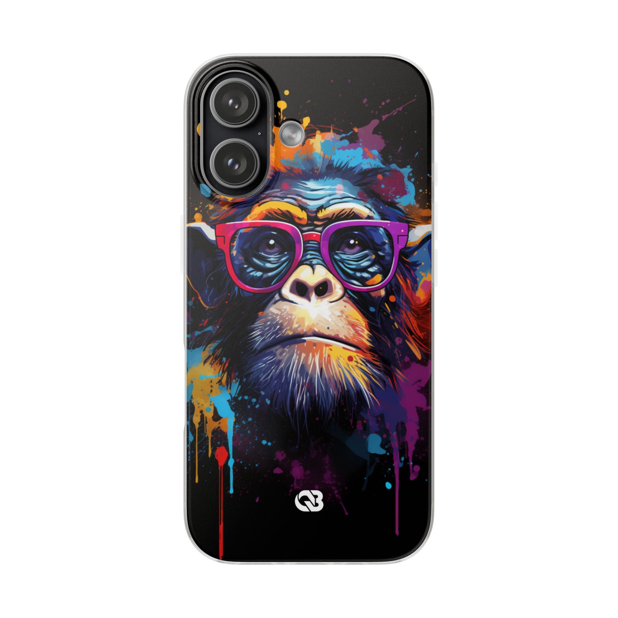 Neon Splatter Primate · Soft
